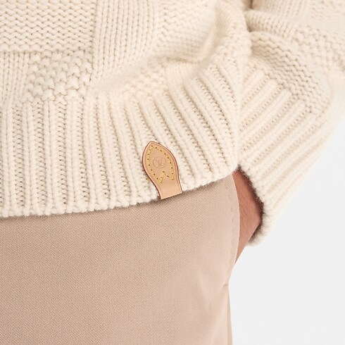 Ready-to-Wear Todas as Roupas Cashmere Long-Sleeved Pullover | Louis Vuitton ® (Zoom no Produto)