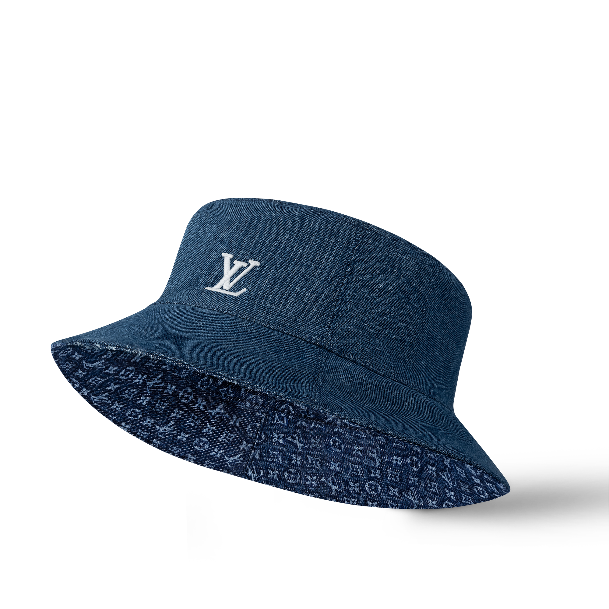 S00 Acessórios Chapéus, Gorros e Luvas Chapéu Bucket Reversível Everyday | Louis Vuitton ® (Zoom no Produto)