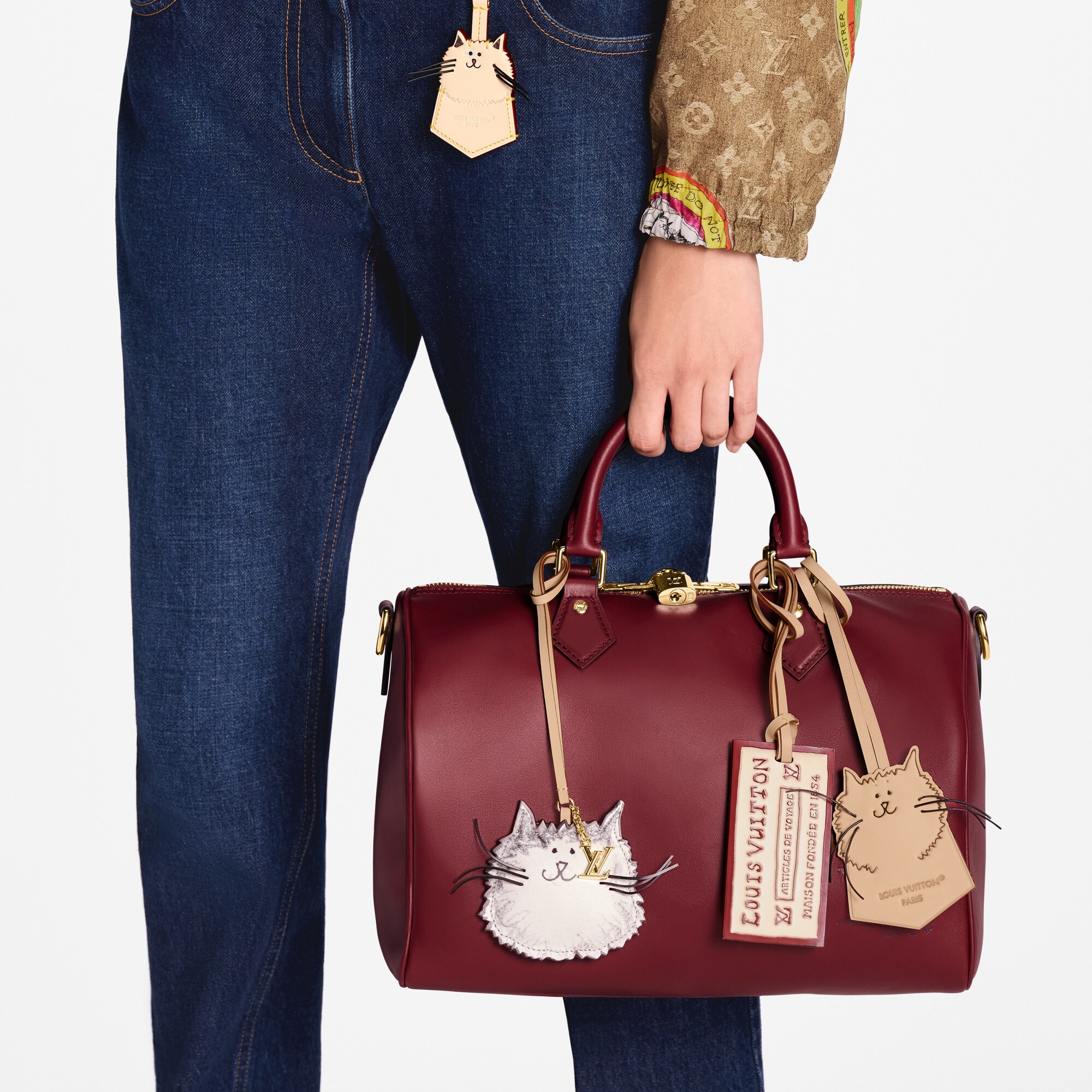 S00 Acessórios Chaveiros e Bag Charms Charm de Bolsa LV Cat | Louis Vuitton ® (Zoom no Produto)