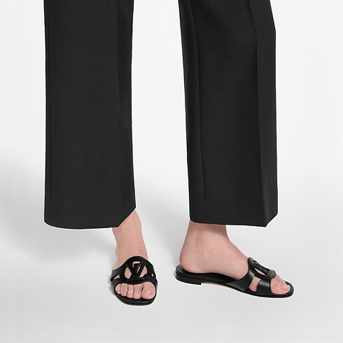 Sapatos Mules Chinelo LV Isola | Louis Vuitton ® (Zoom no Produto)