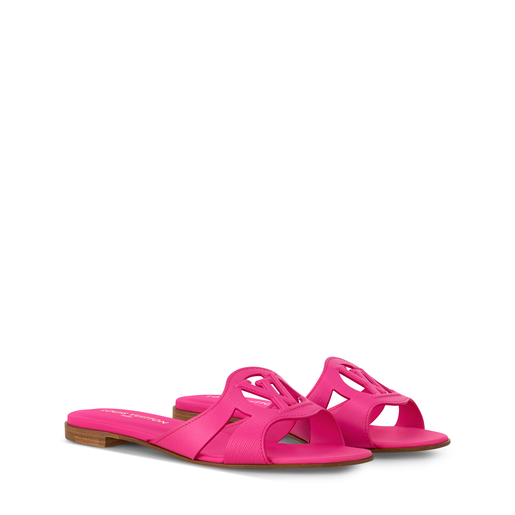  Sapatos Mules e Chinelos Chinelo LV Isola | Louis Vuitton ® (Zoom no Produto)