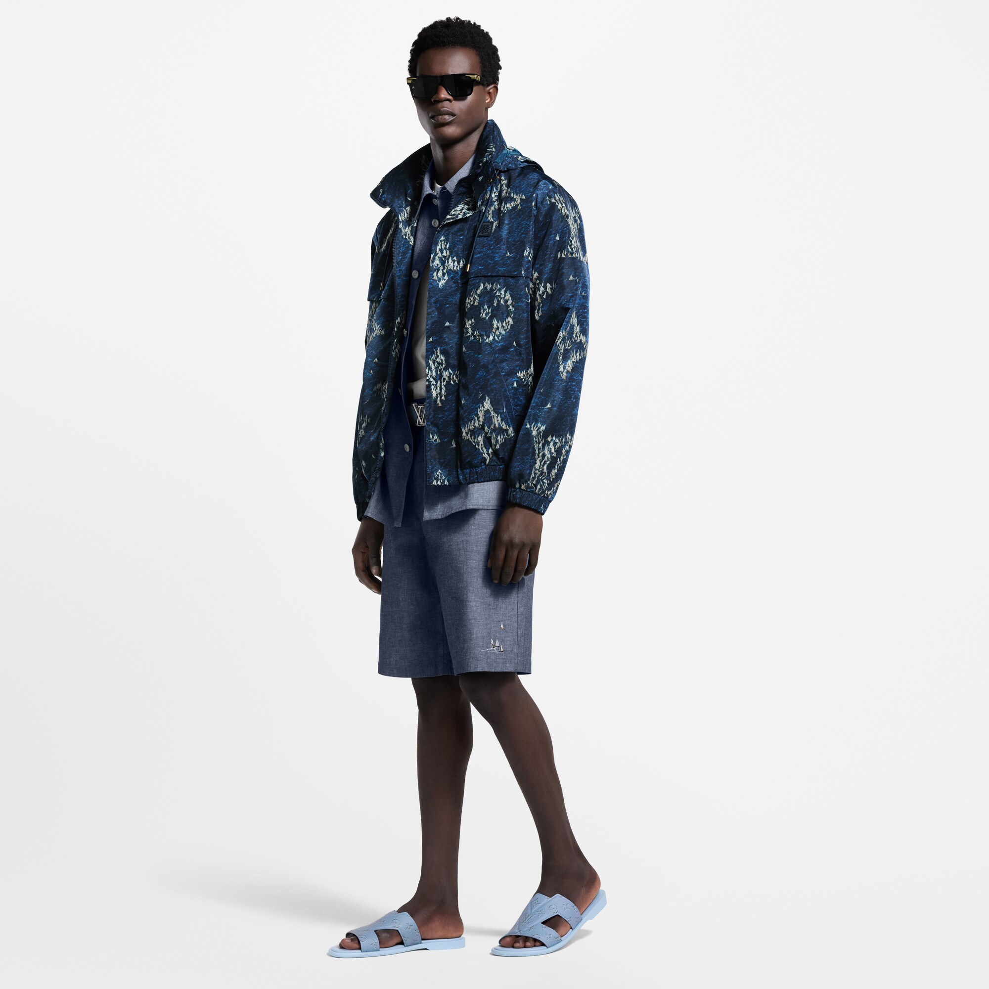  Sapatos Chinelos Chinelo LV Oasis | Louis Vuitton ® (Zoom no Produto)