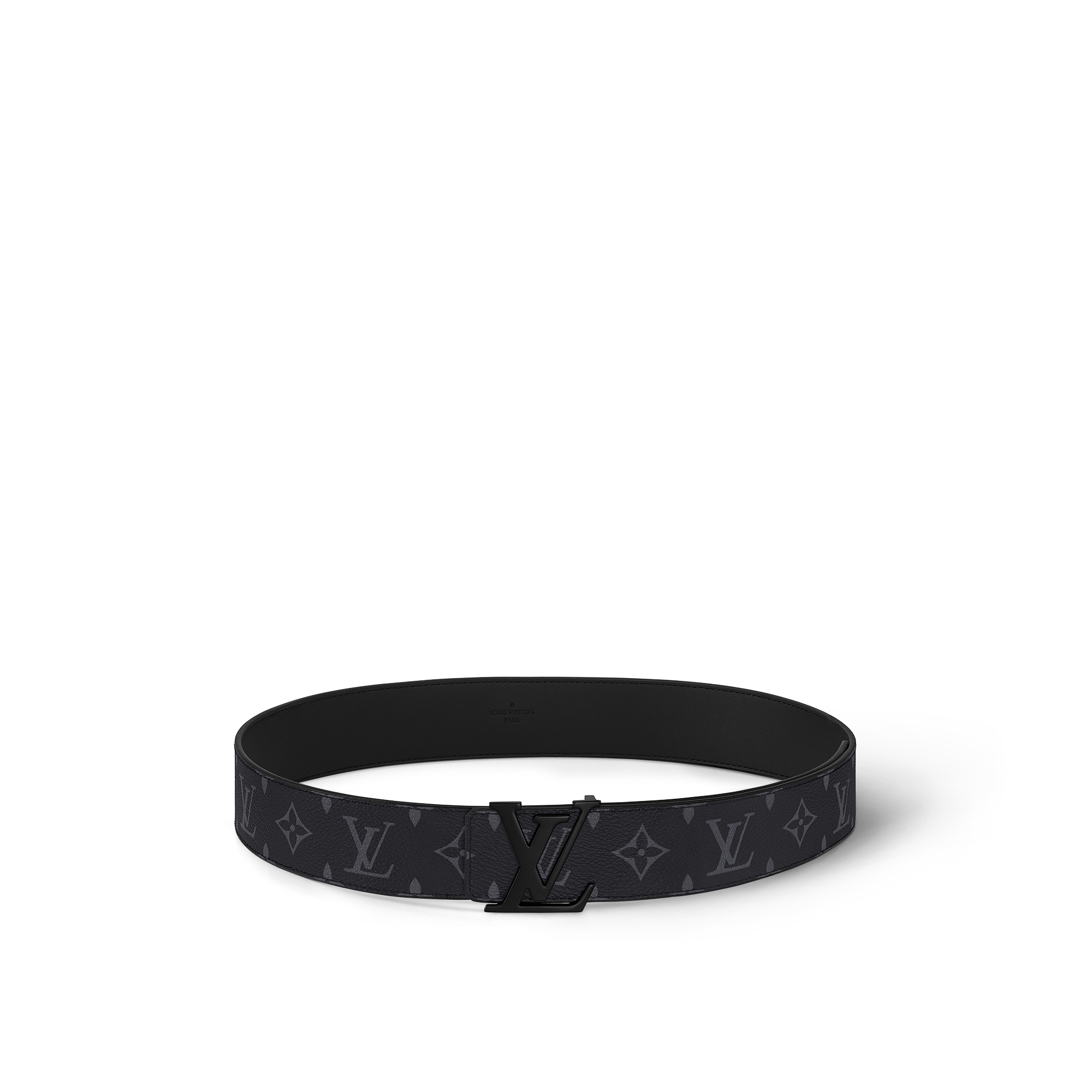 Monogram Eclipse Acessórios Cintos Cinto LV Initiales 40 mm Preto Matte | Louis Vuitton ® (Zoom no Produto)
