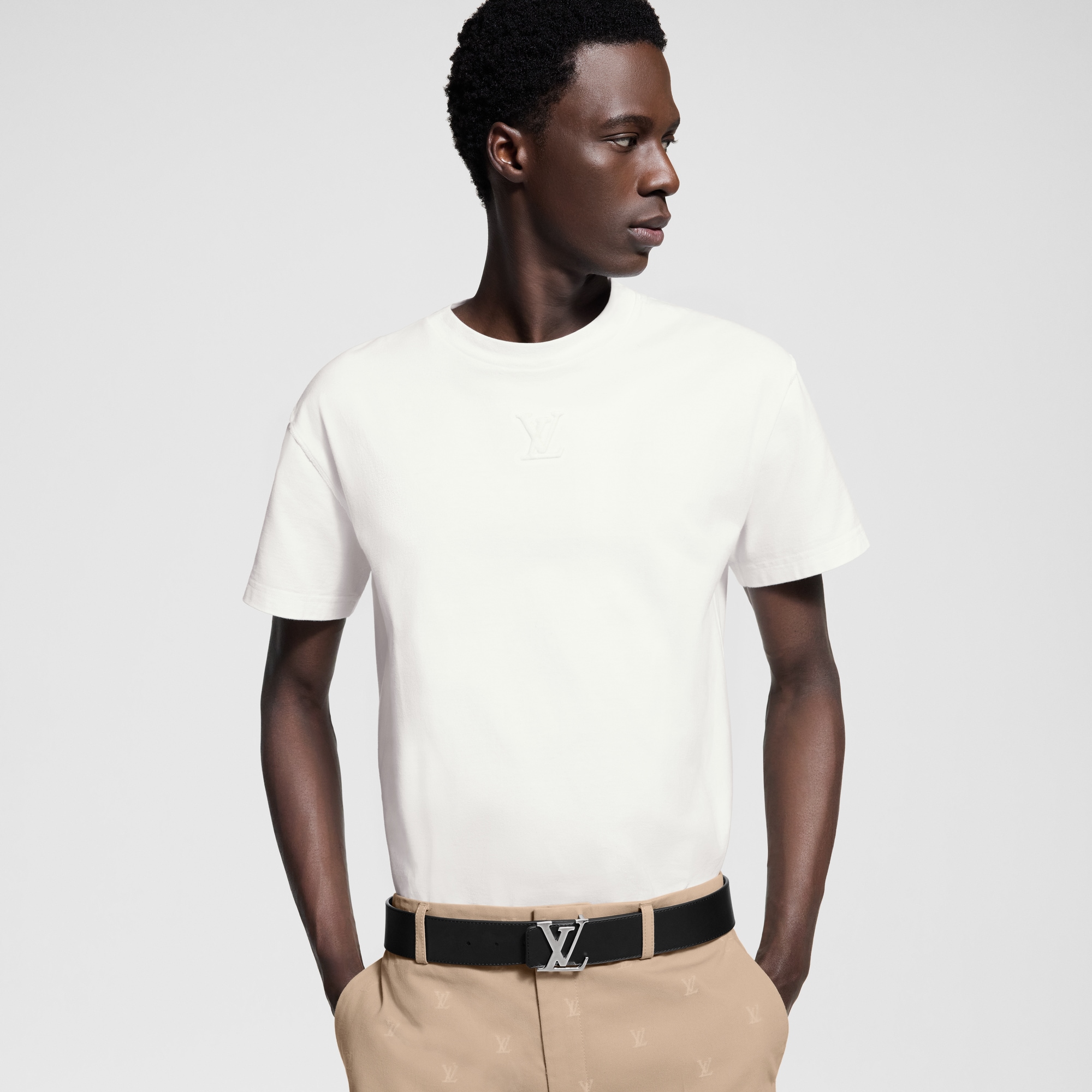 Monogram Macassar Acessórios Cintos CINTO LV INITIALES REVERSÍVEL 40 MM  | Louis Vuitton ® (Zoom no Produto)