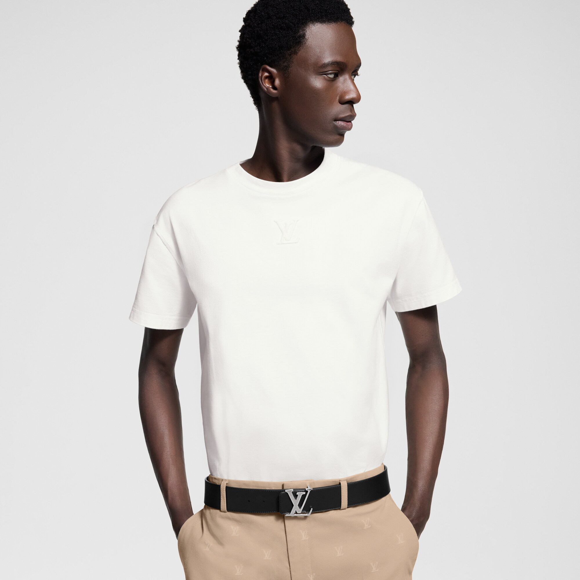 Monogram Macassar Acessórios Cintos CINTO LV INITIALES REVERSÍVEL 40 MM  | Louis Vuitton ® (Zoom no Produto)