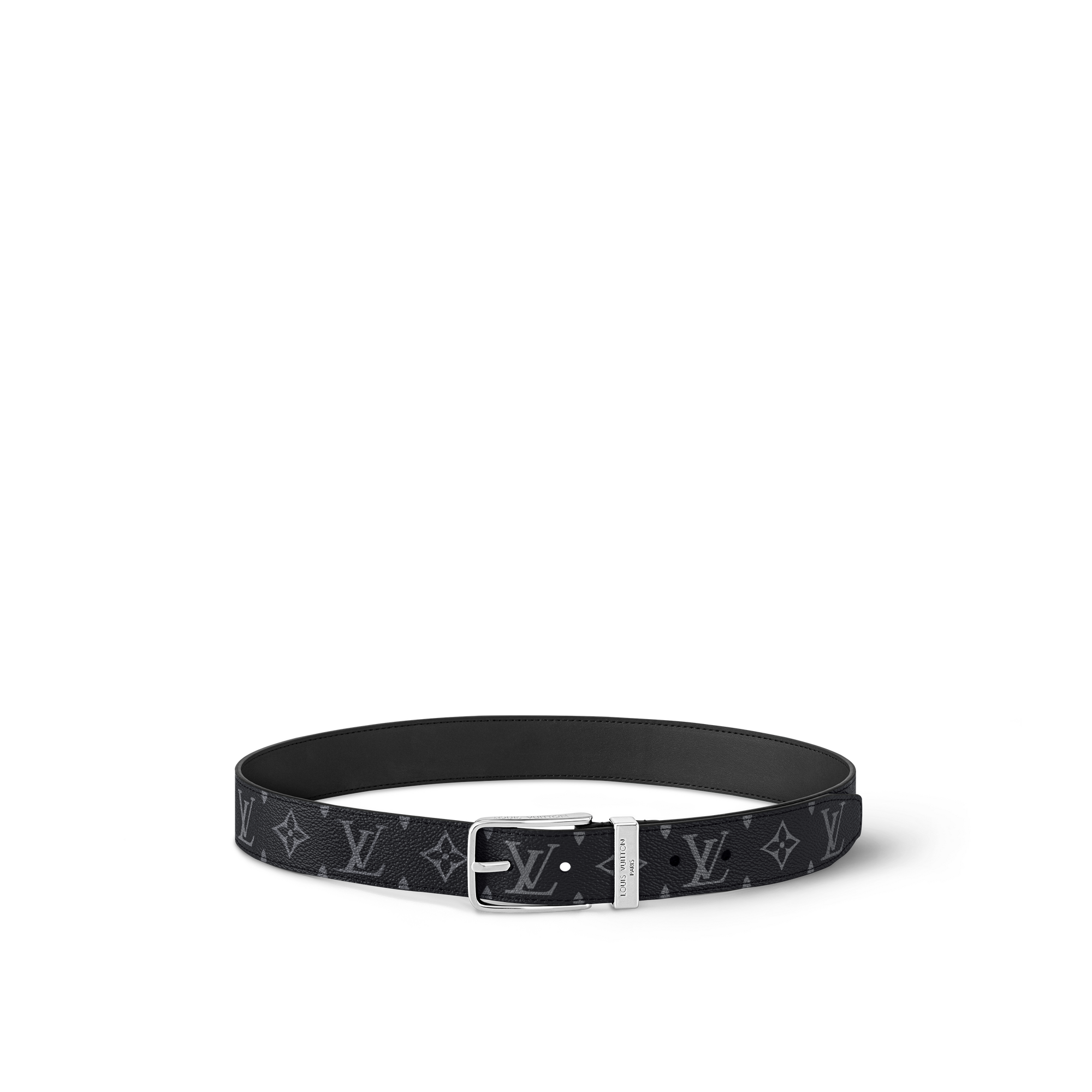 Monogram Eclipse Acessórios Cintos Cinto Pont Neuf 35 mm | Louis Vuitton ® (Zoom no Produto)