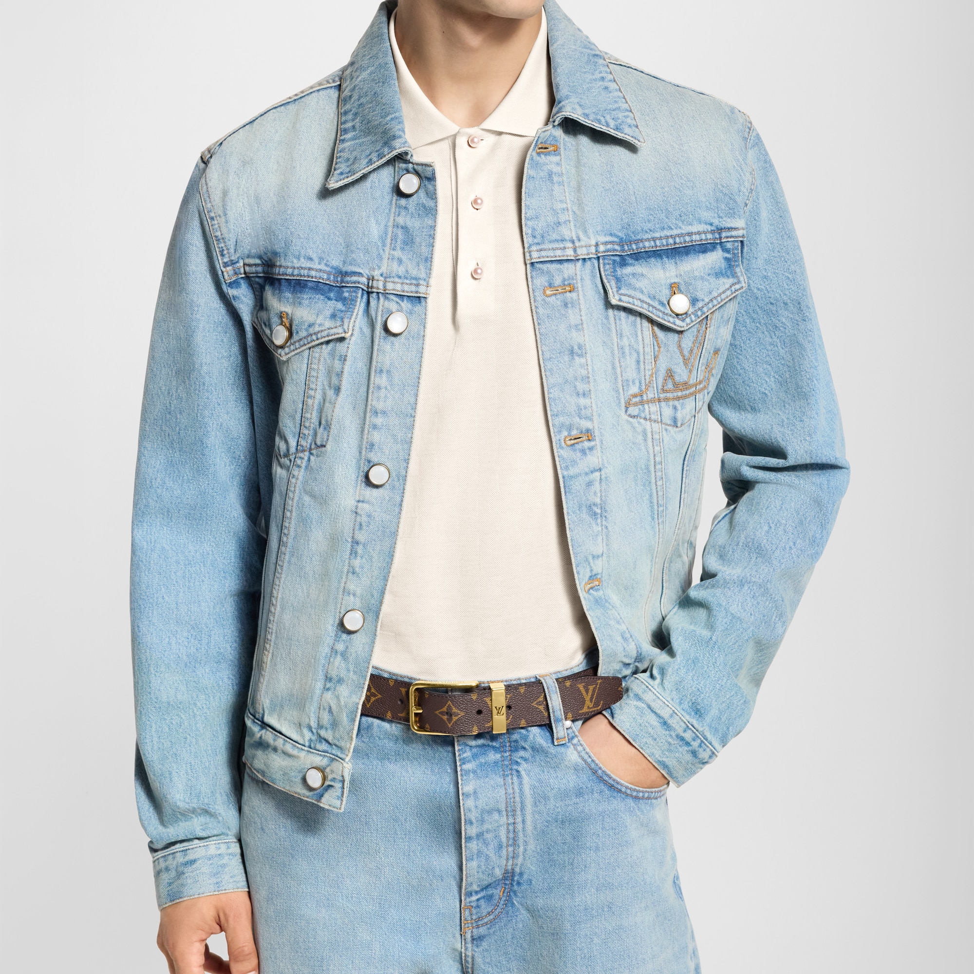  Acessórios Cintos Cinto Pont Neuf Monogram 35 mm | Louis Vuitton ® (Zoom no Produto)