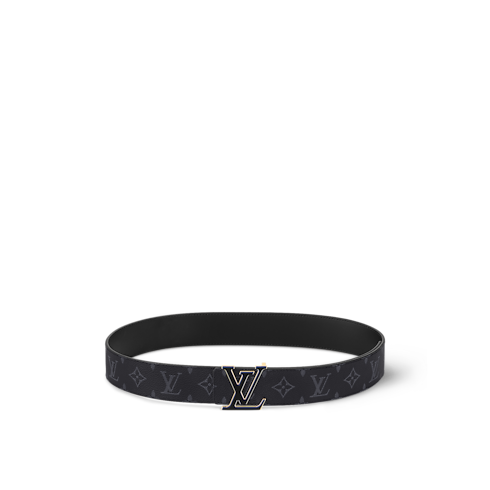 Monogram Eclipse Acessórios Cintos Cinto Reversível LV 3 Steps 40 mm | Louis Vuitton ® (Zoom no Produto)
