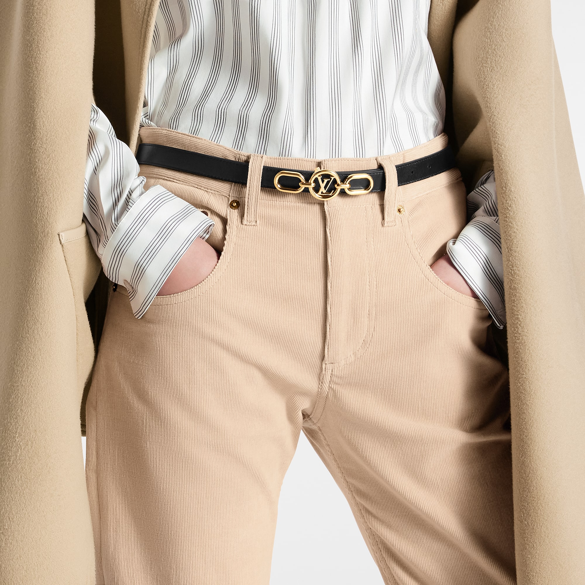 Monogram Acessórios Cintos Cinto Reversível LV Circle Prime 20 mm | Louis Vuitton ® (Zoom no Produto)