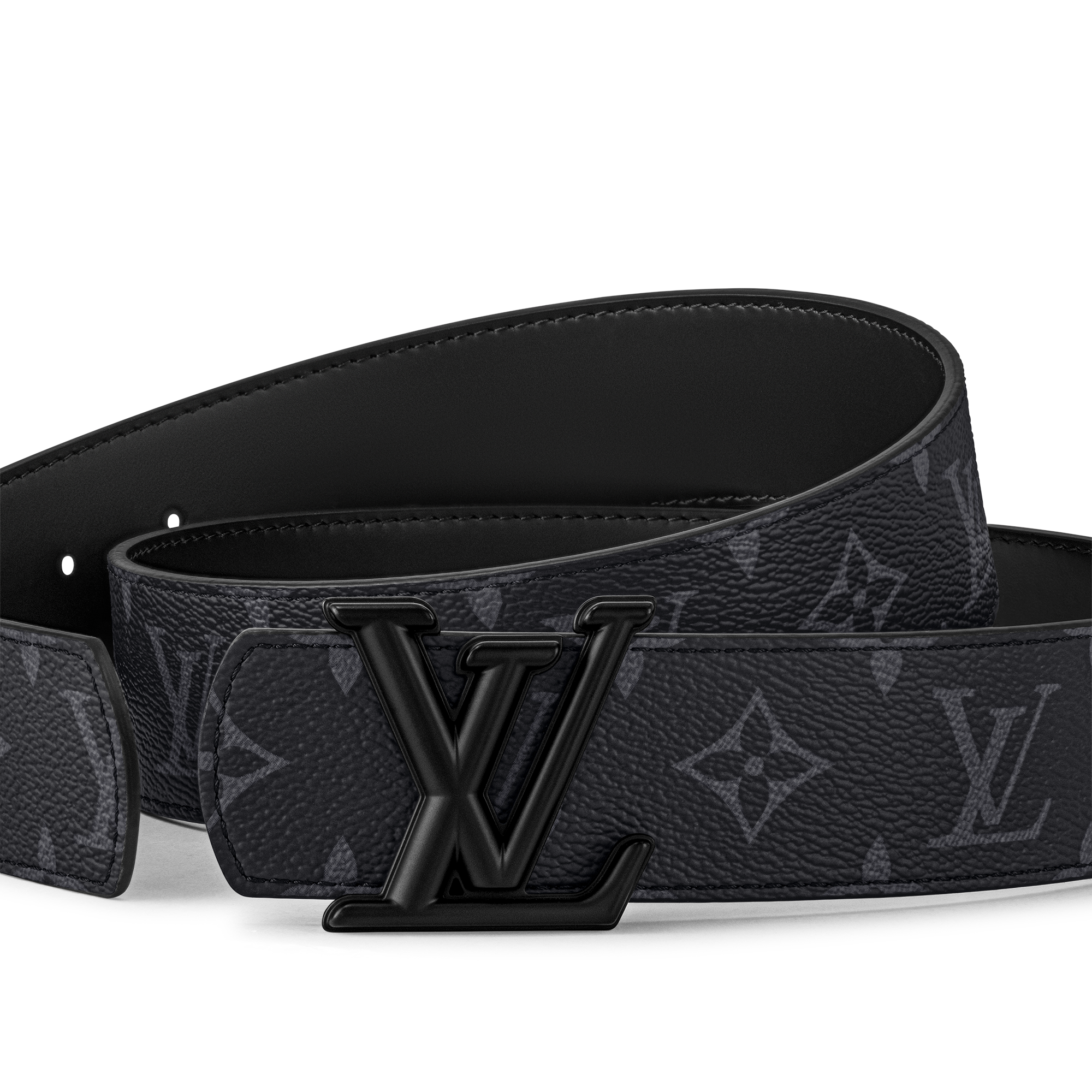 Monogram Eclipse Acessórios Cintos Cinto Reversível LV Dimension 40 mm | Louis Vuitton ® (Zoom no Produto)