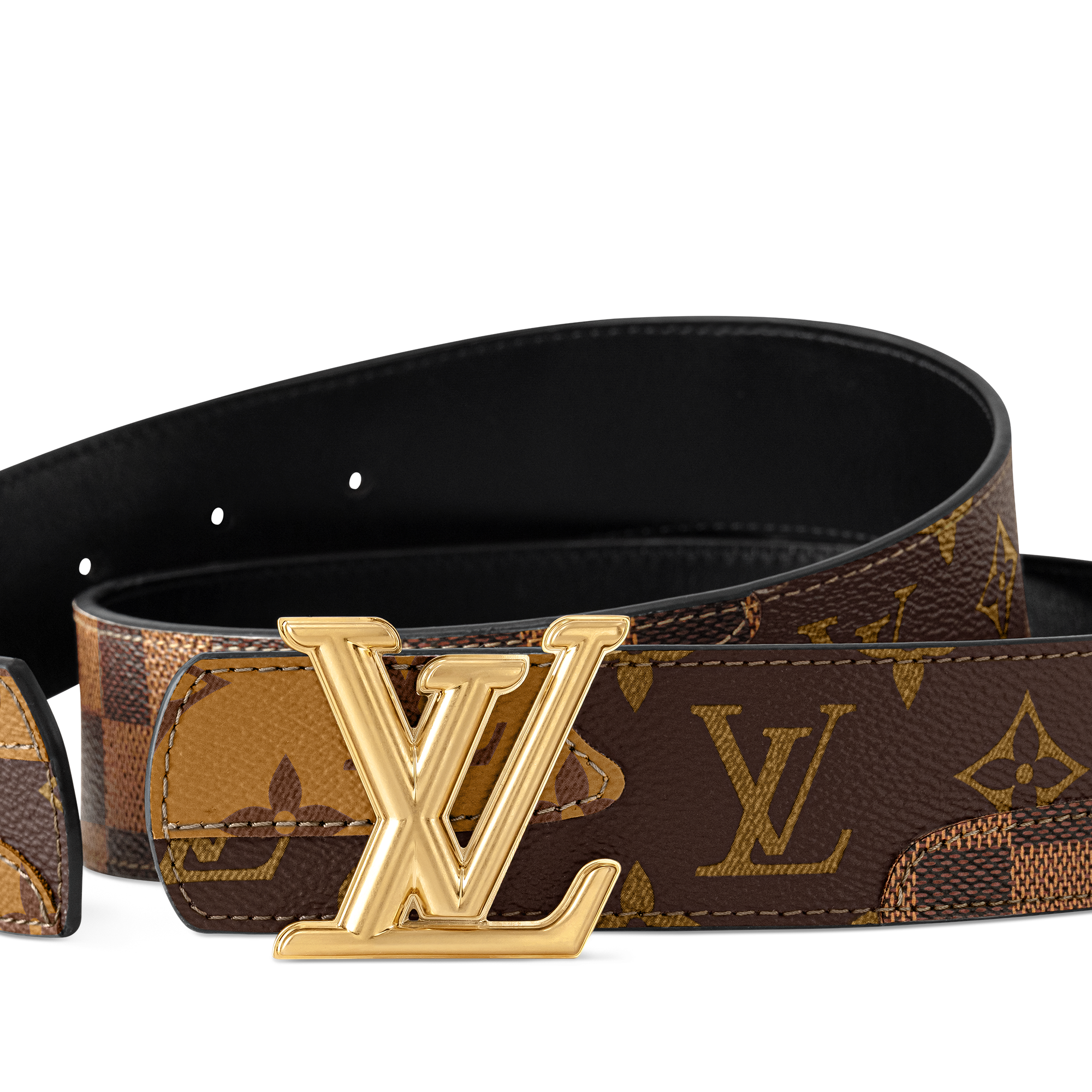  Acessórios Cintos Cinto Reversível LV Dimension Monogram Landscape 40 mm | Louis Vuitton ® (Zoom no Produto)