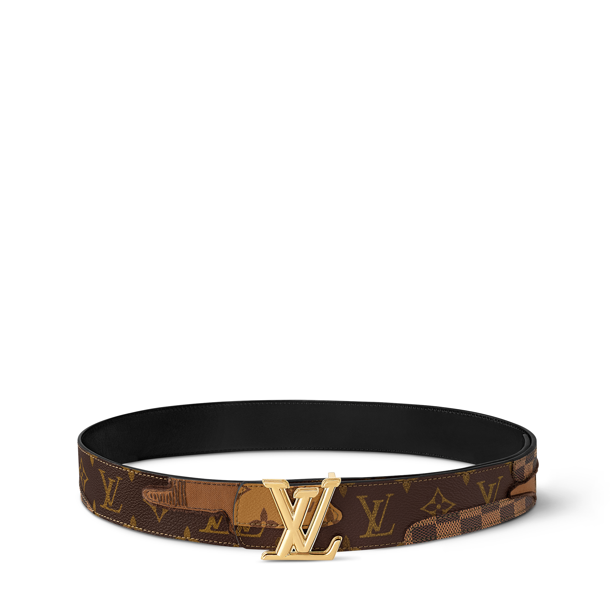  Acessórios Cintos Cinto Reversível LV Dimension Monogram Landscape 40 mm | Louis Vuitton ® (Zoom no Produto)