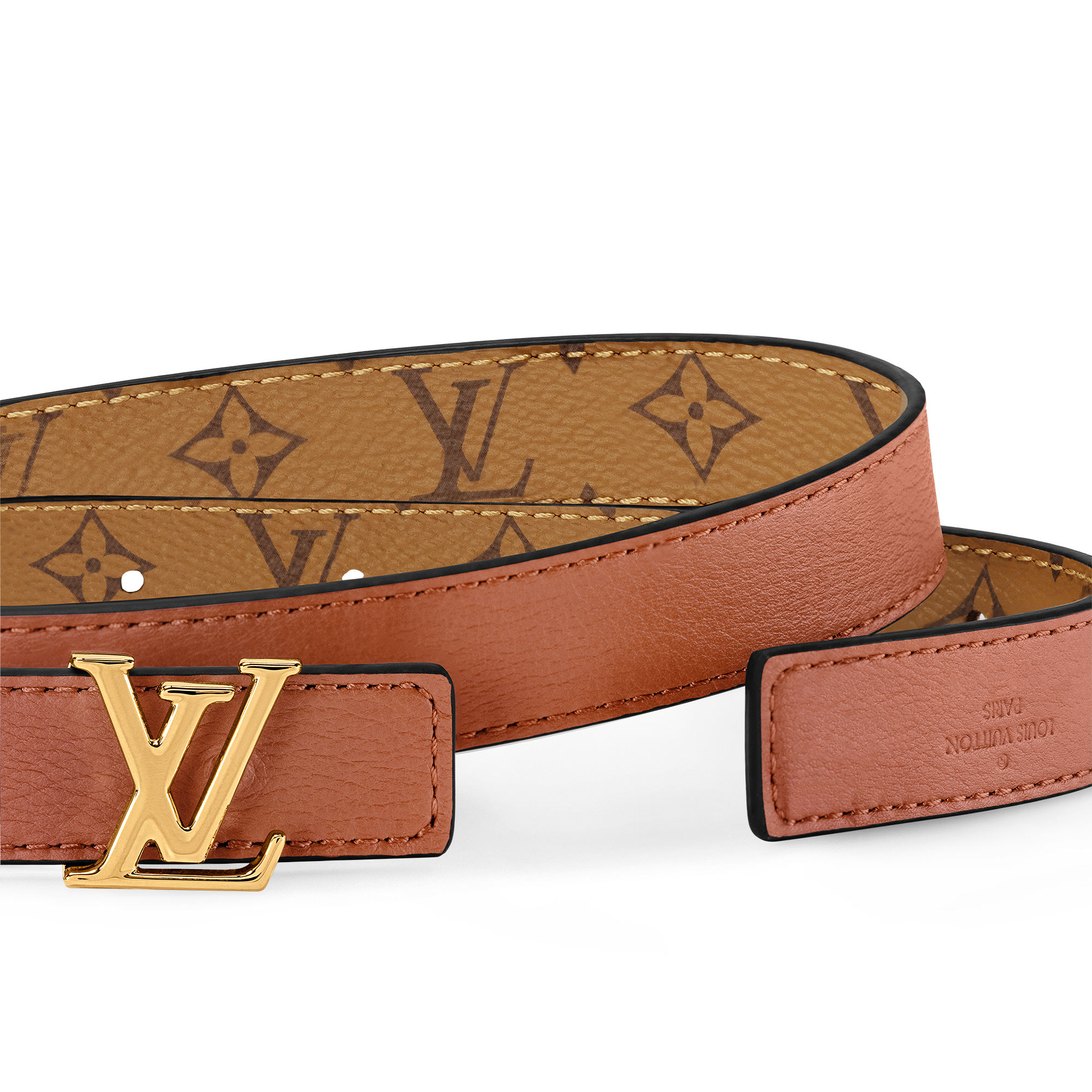 Monogram Acessórios Cintos Cinto Reversível LV Iconic 20 mm | Louis Vuitton ® (Zoom no Produto)