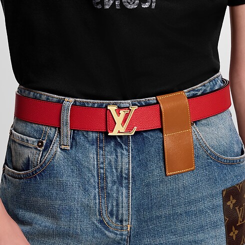 Monogram Acessórios Cintos Cinto Reversível LV Initiales 30 mm | Louis Vuitton ® (Zoom no Produto)
