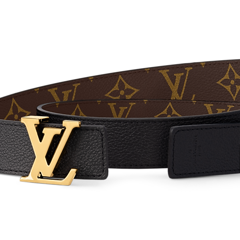 Monogram Acessórios Cintos Cinto Reversível LV Initiales 30 mm | Louis Vuitton ® (Zoom no Produto)