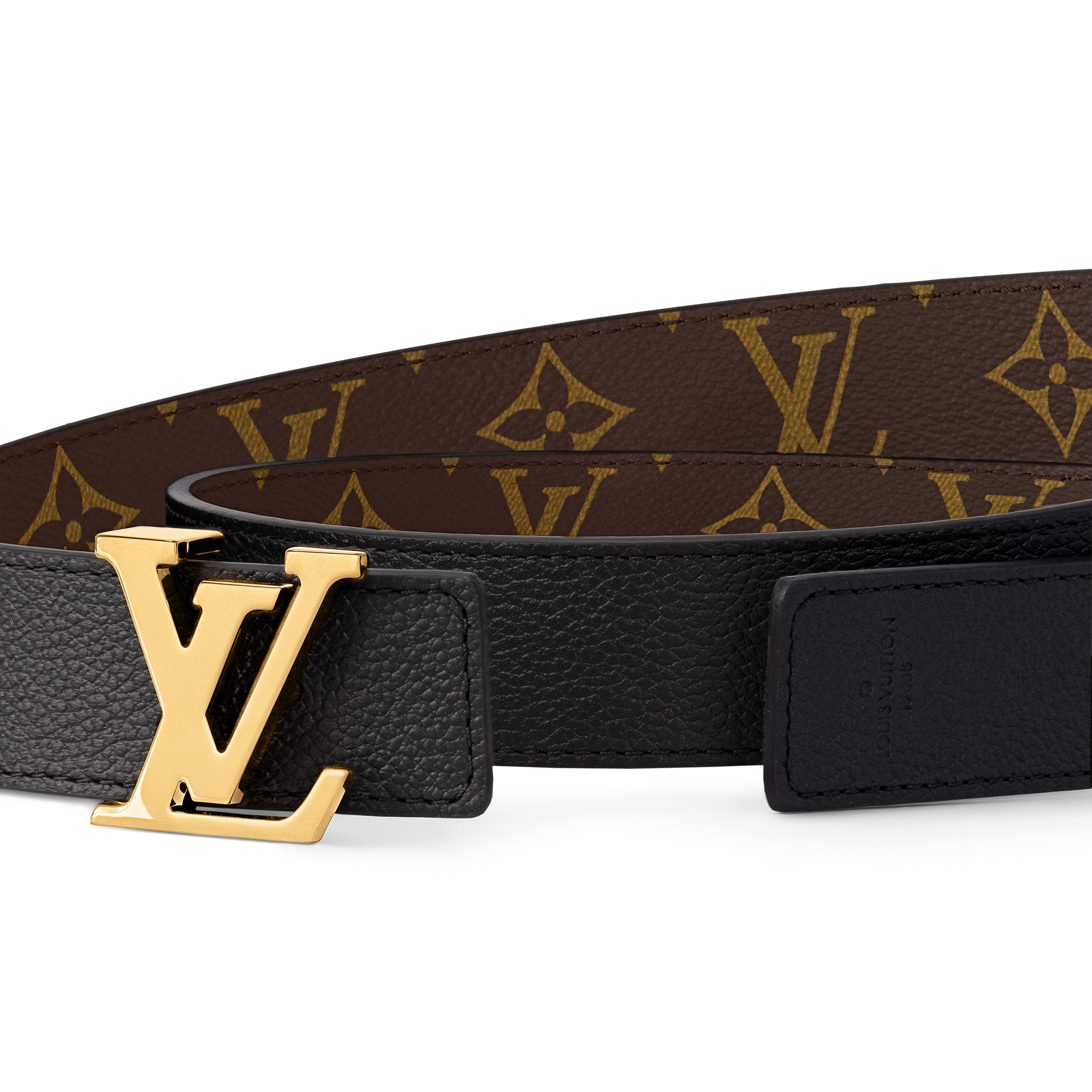 Monogram Acessórios Cintos Cinto Reversível LV Initiales 30 mm | Louis Vuitton ® (Zoom no Produto)