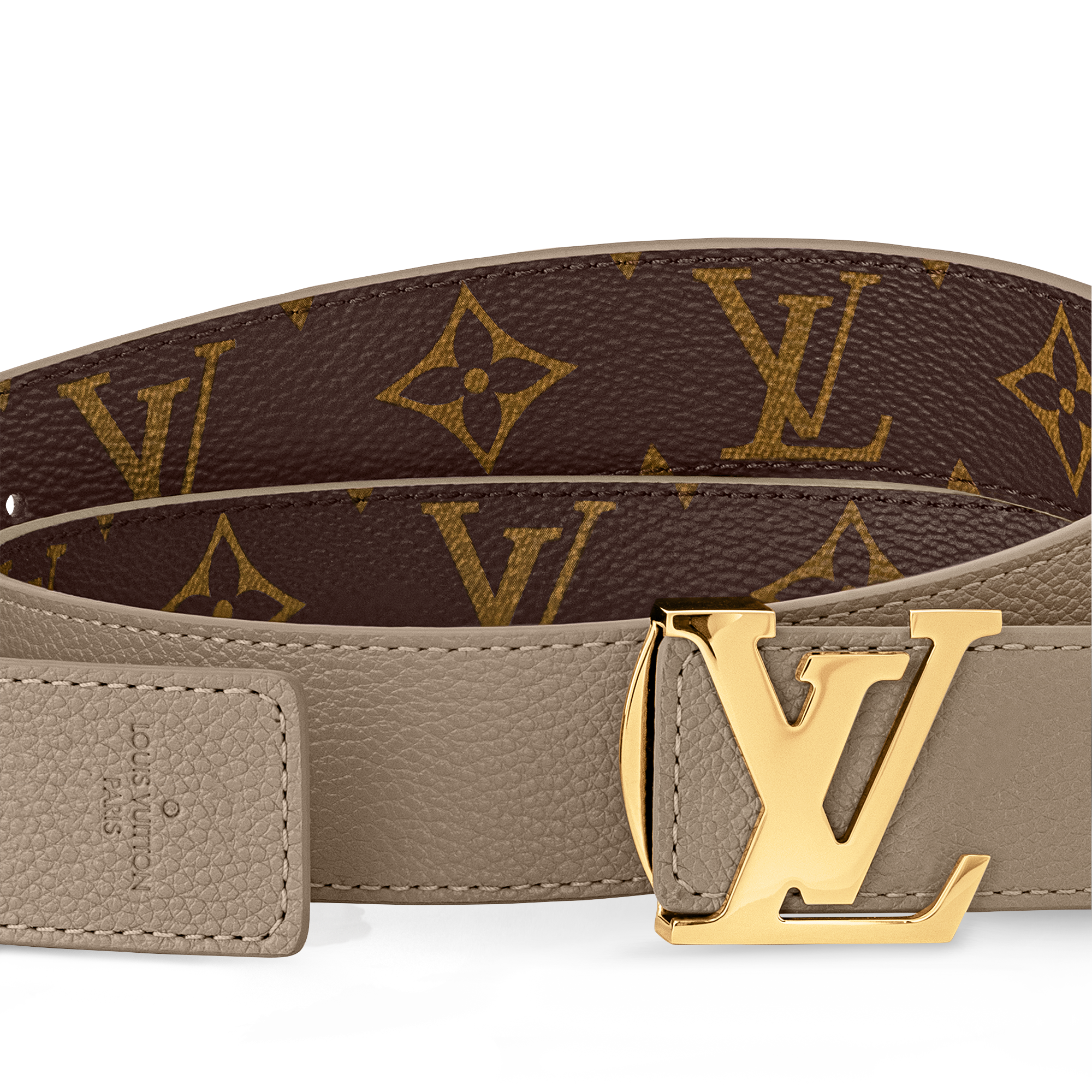 Monogram Acessórios Cintos Cinto Reversível LV Initiales 30 mm | Louis Vuitton ® (Zoom no Produto)