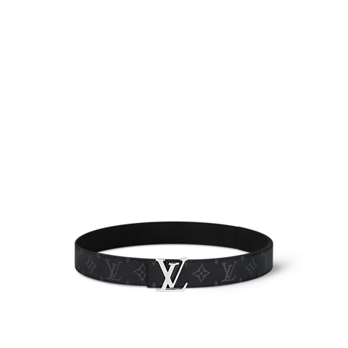 Monogram Eclipse Acessórios Cintos Cinto Reversível LV Initiales 35 mm | Louis Vuitton ® (Zoom no Produto)