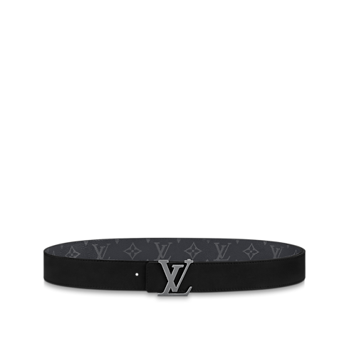 Monogram Eclipse Acessórios Cintos Cinto Reversível LV Initiales 35 mm | Louis Vuitton ® (Zoom no Produto)