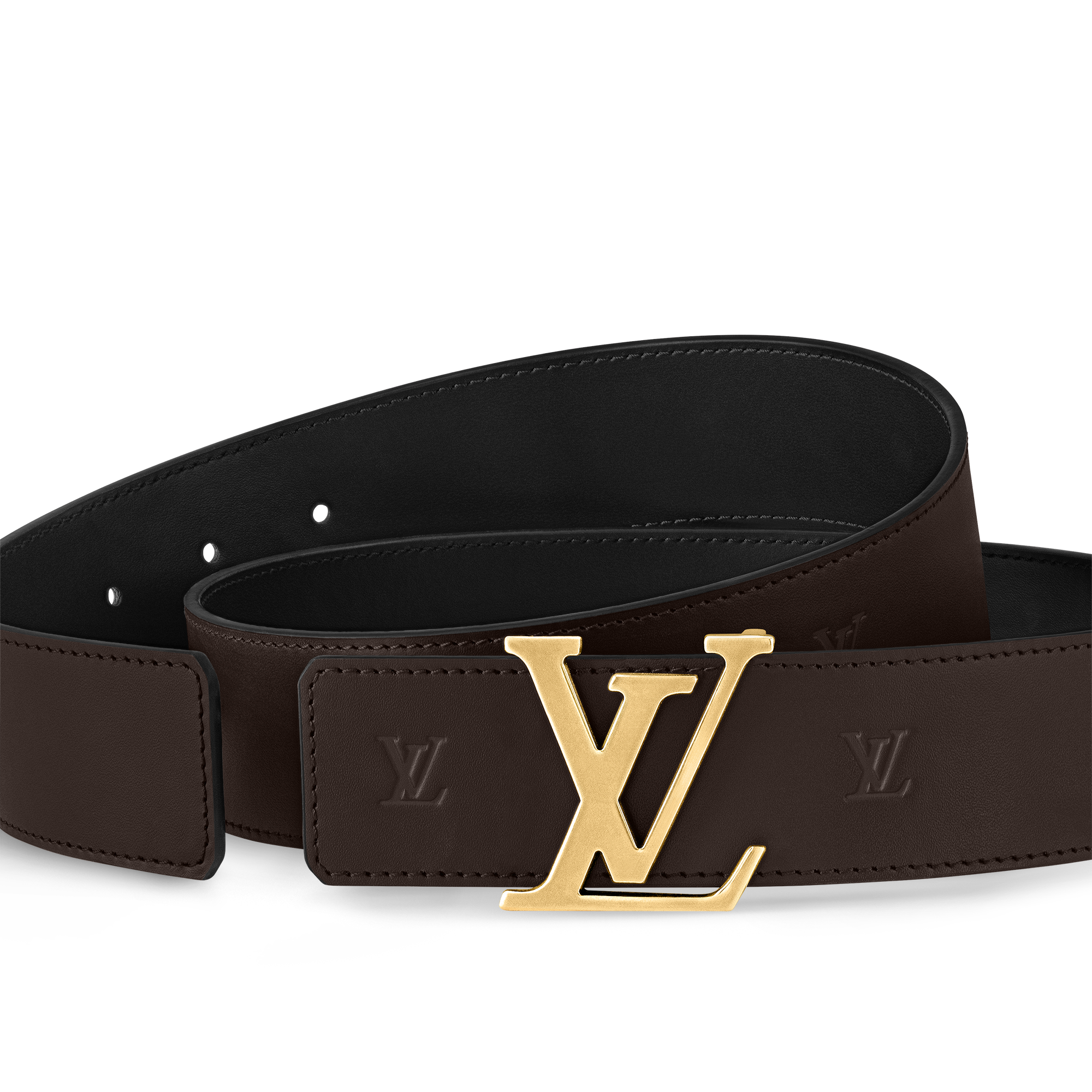  Acessórios Cintos Cinto Reversível LV Initiales Blason 40 mm | Louis Vuitton ® (Zoom no Produto)