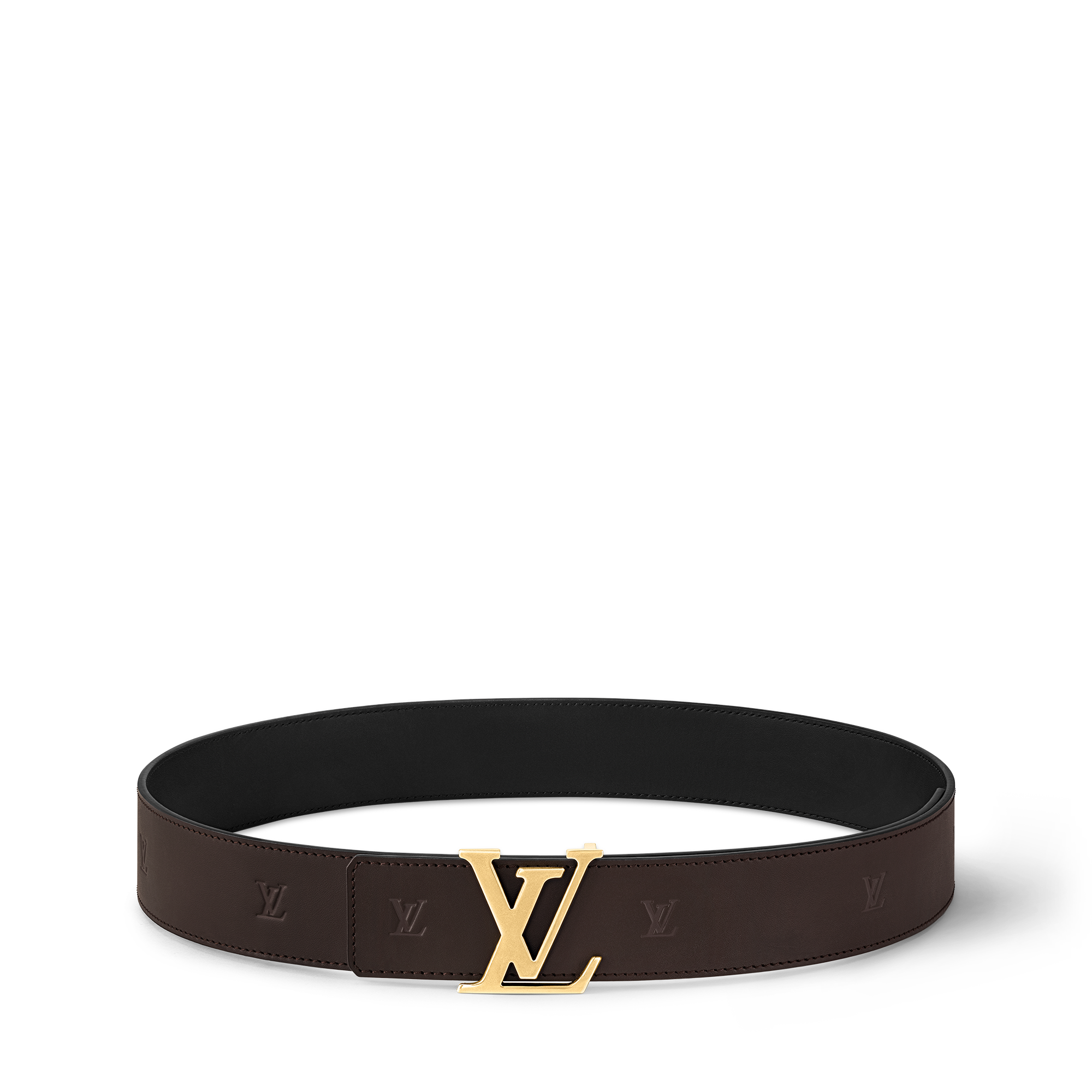  Acessórios Cintos Cinto Reversível LV Initiales Blason 40 mm | Louis Vuitton ® (Zoom no Produto)