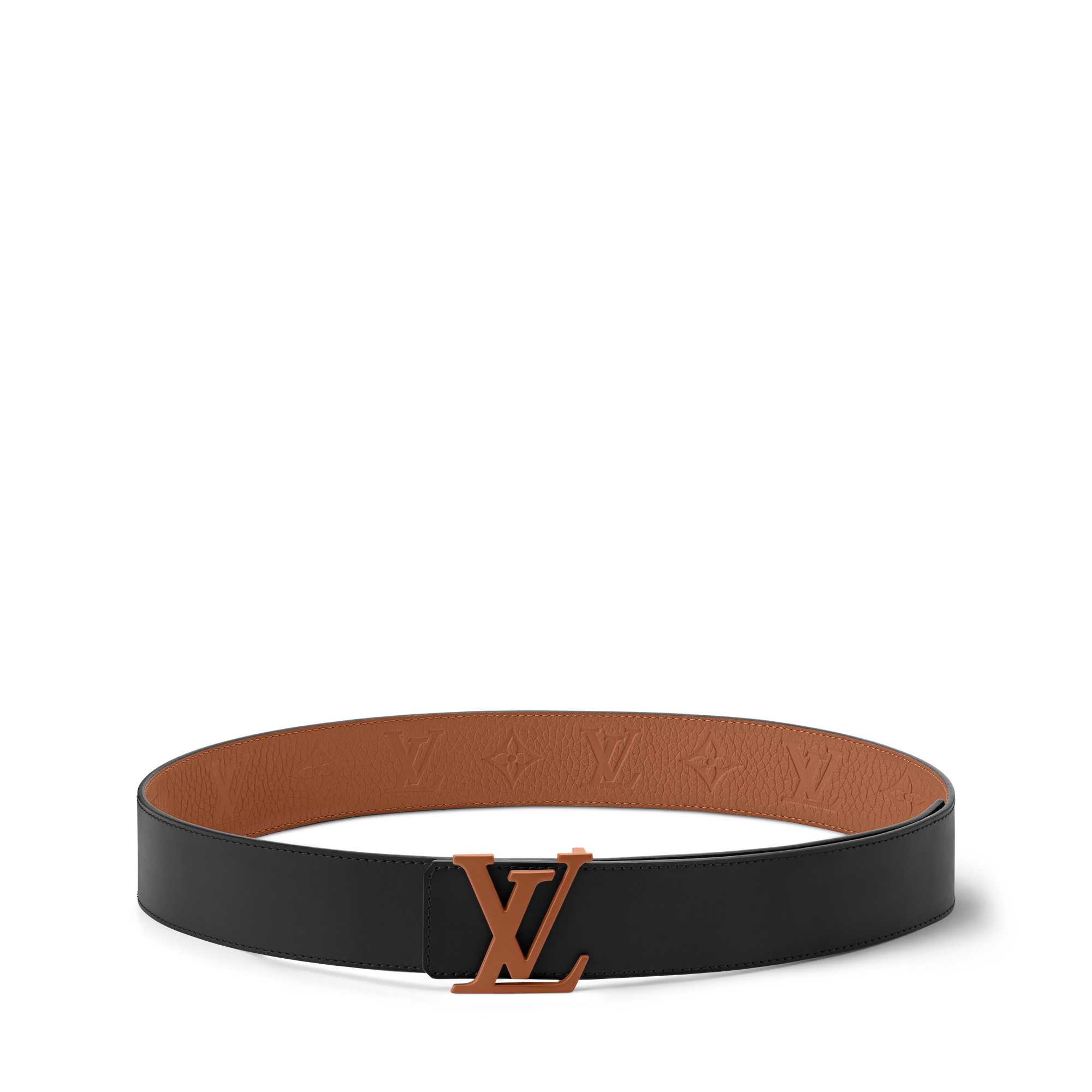  Acessórios Cintos Cinto Reversível LV Initiales Taurillon Monogram 40 mm | Louis Vuitton ® (Zoom no Produto)