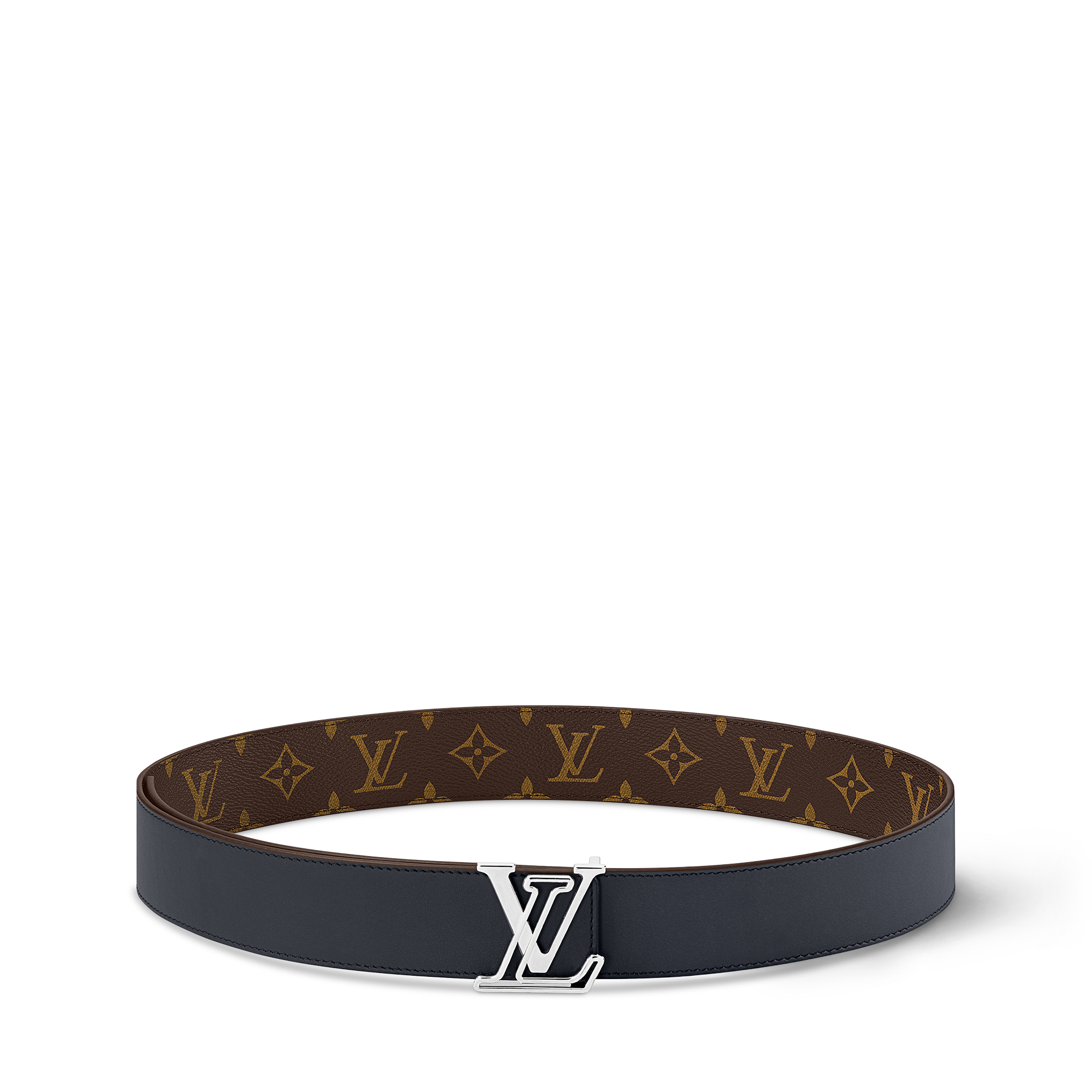 Monogram Acessórios Cintos Cinto Reversível LV Line 40 mm | Louis Vuitton ® (Zoom no Produto)