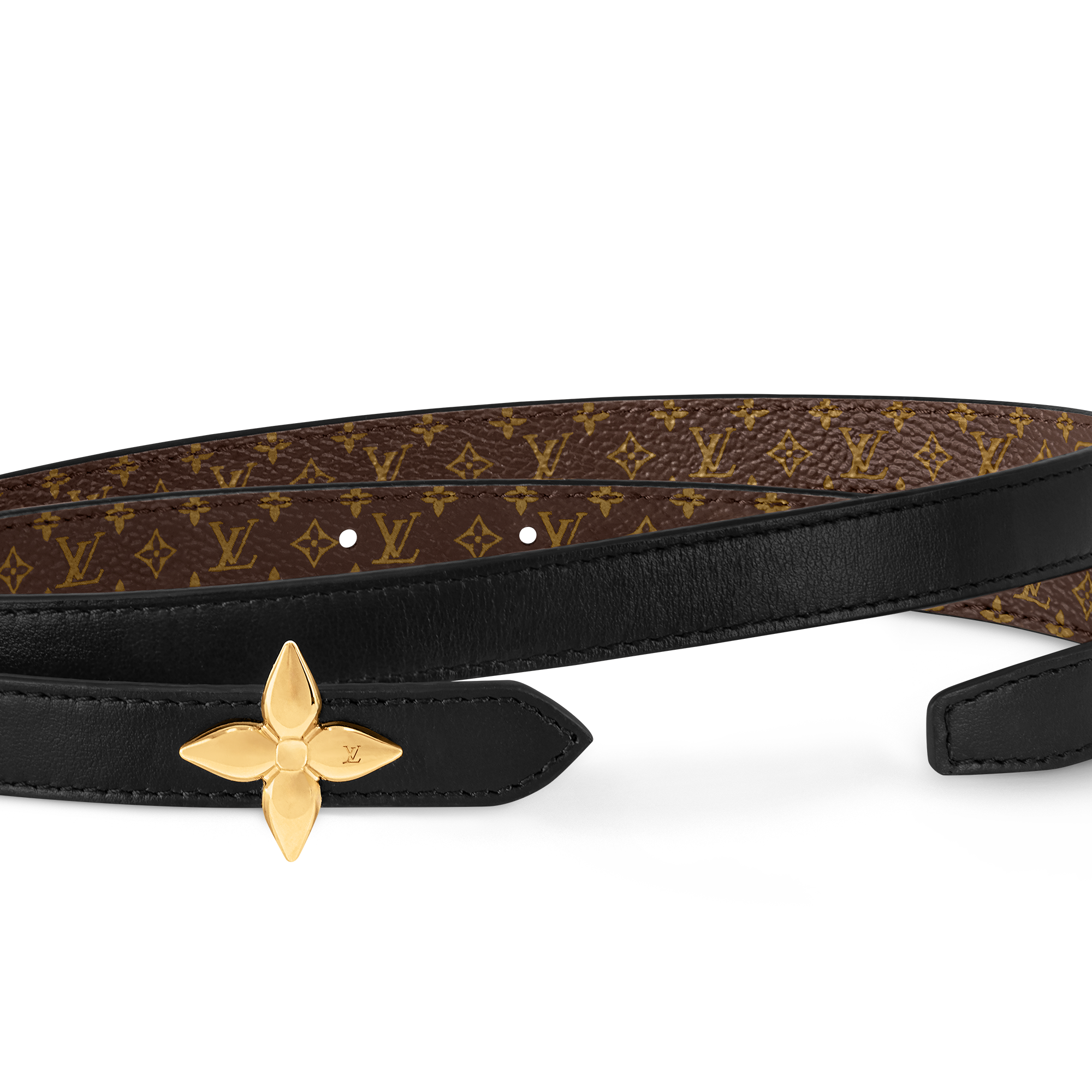  Acessórios Cintos Cinto Reversível LV Mini Flowergram 15 mm | Louis Vuitton ® (Zoom no Produto)