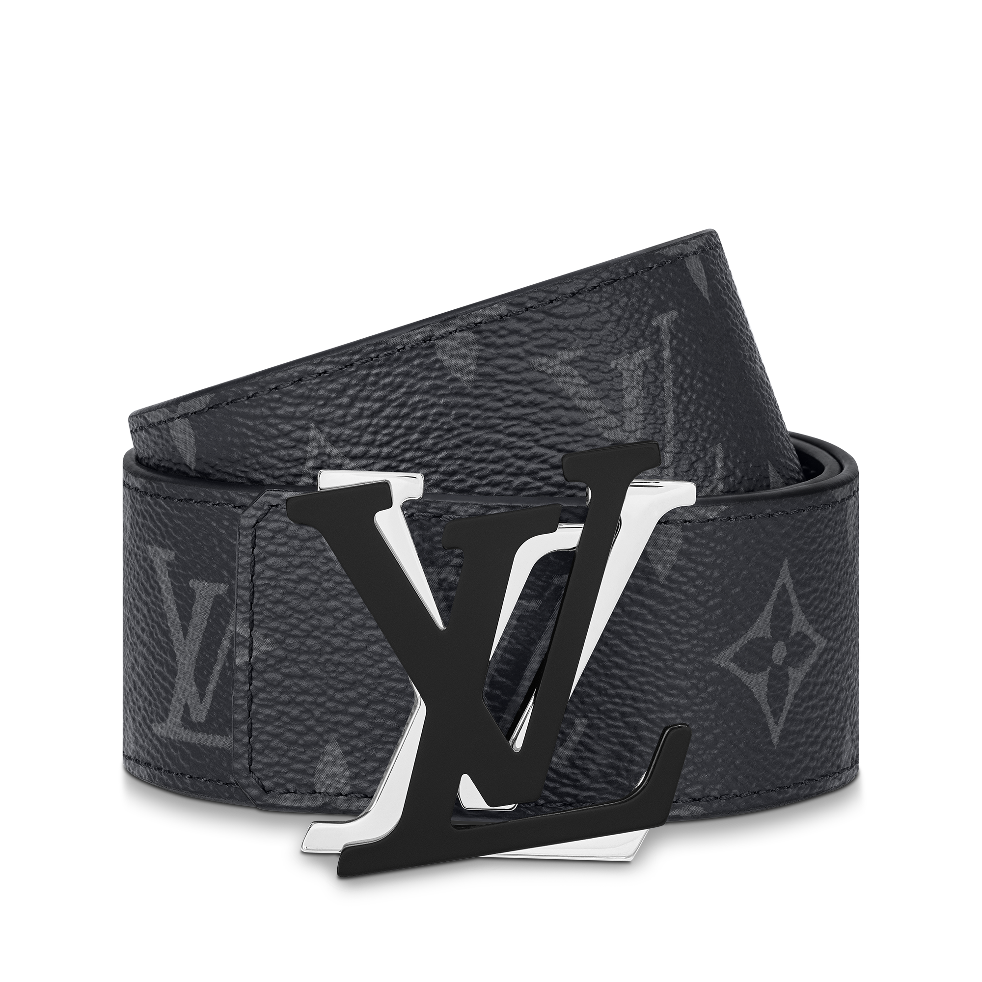 Monogram Eclipse Acessórios Cintos Cinto Reversível LV Shake 40 mm | Louis Vuitton ® (Zoom no Produto)