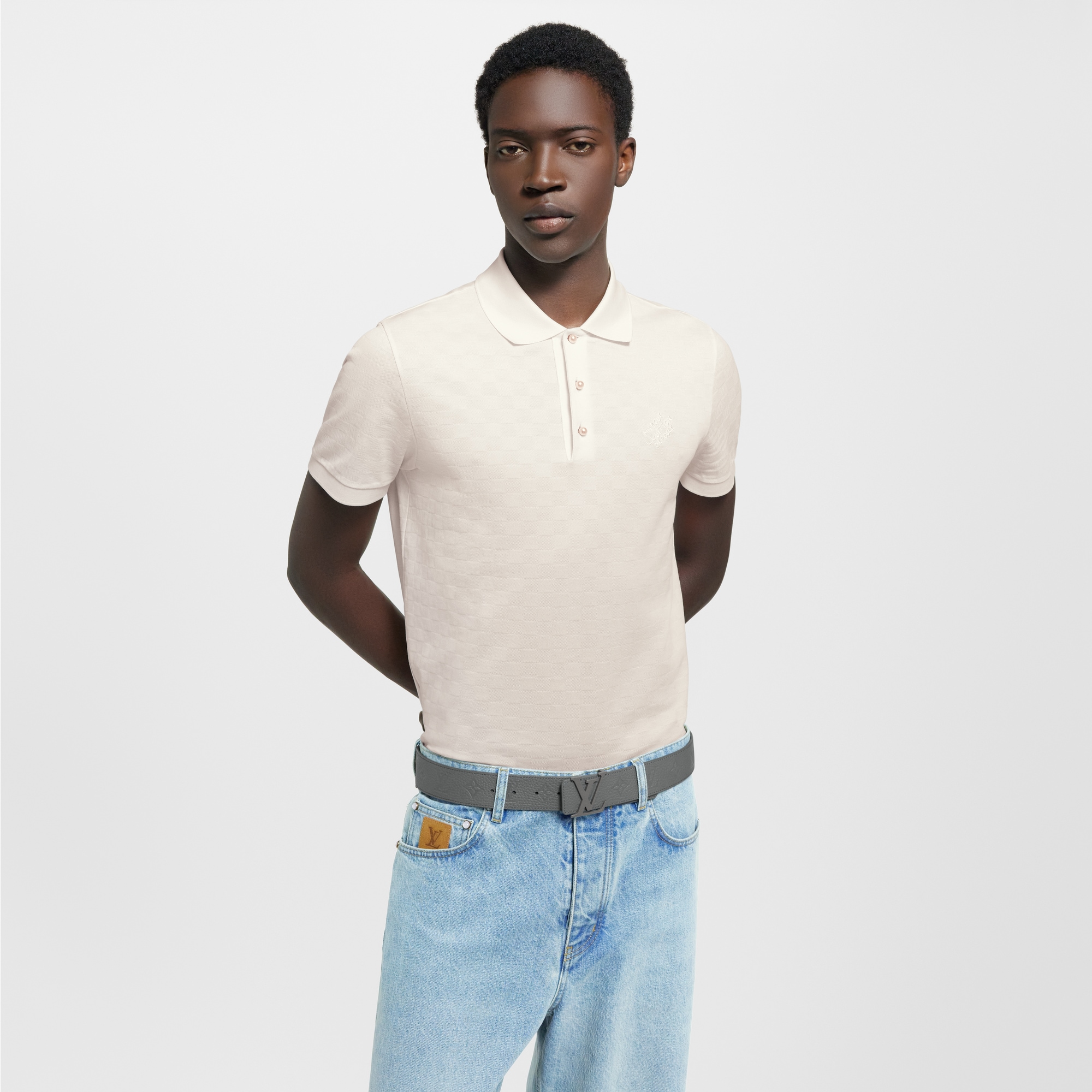 Taurillon Acessórios Cintos Cinto Reversível LV Taurillon 40 mm | Louis Vuitton ® (Zoom no Produto)