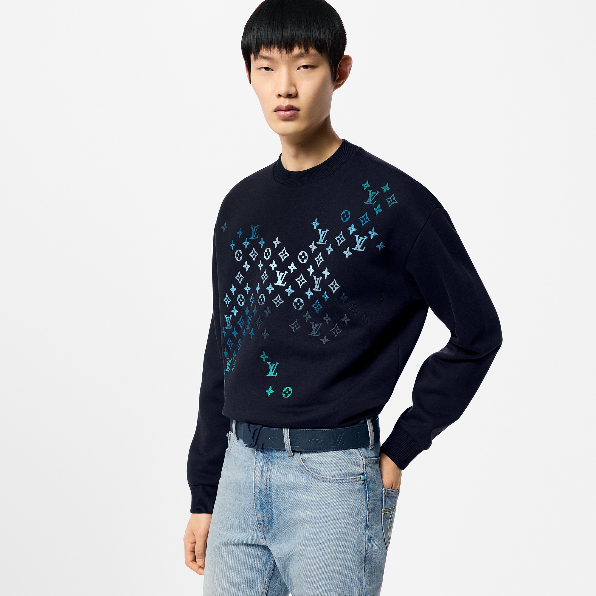 Taurillon Acessórios Cintos Cinto Reversível LV Taurillon 40 mm | Louis Vuitton ® (Zoom no Produto)