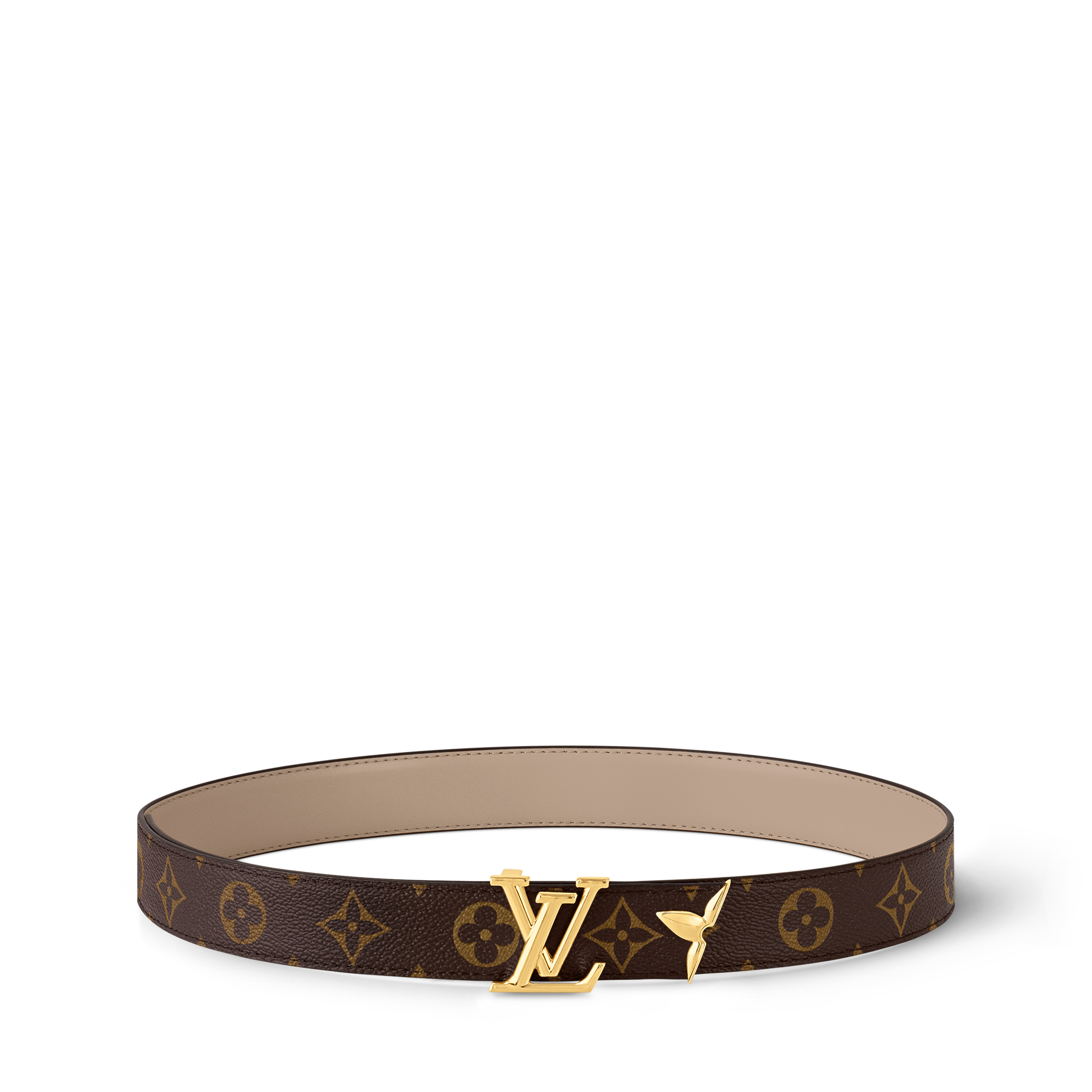 Monogram Acessórios Cintos Cinto Reversível Pretty LV 30 mm | Louis Vuitton ® (Zoom no Produto)