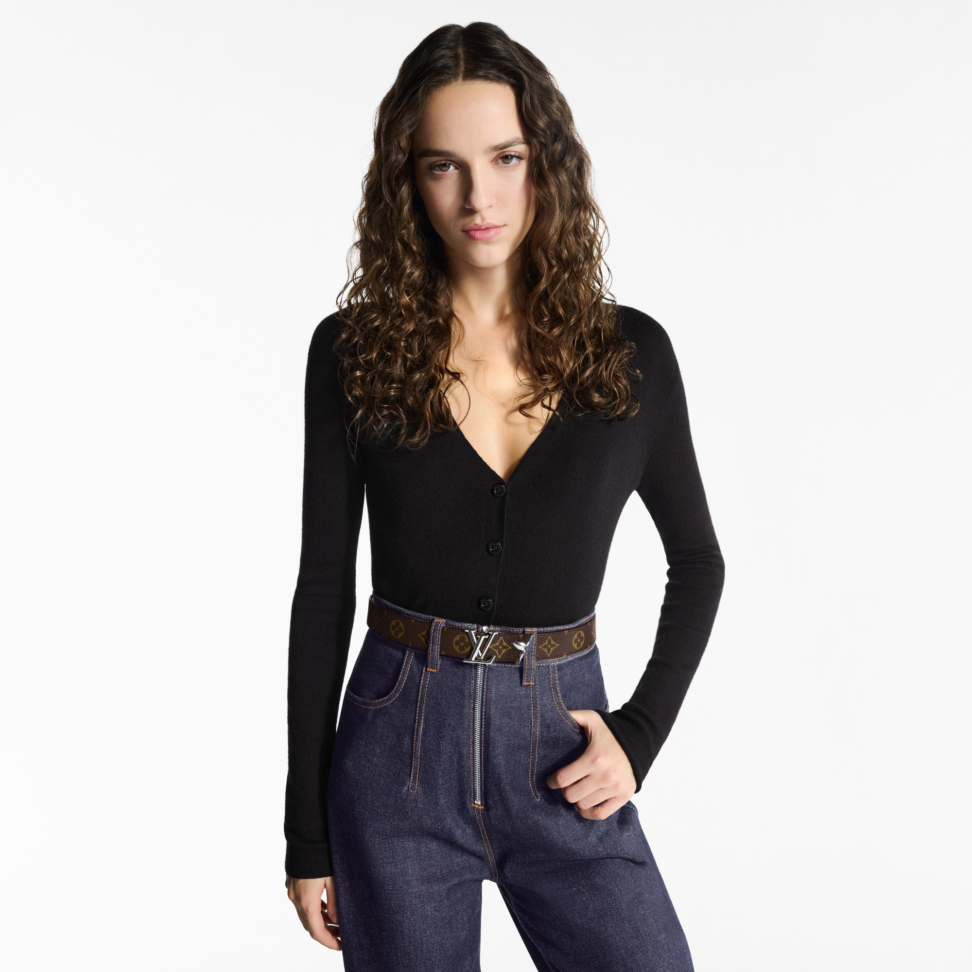 Monogram Acessórios Cintos Cinto Reversível Pretty LV 30 mm | Louis Vuitton ® (Zoom no Produto)