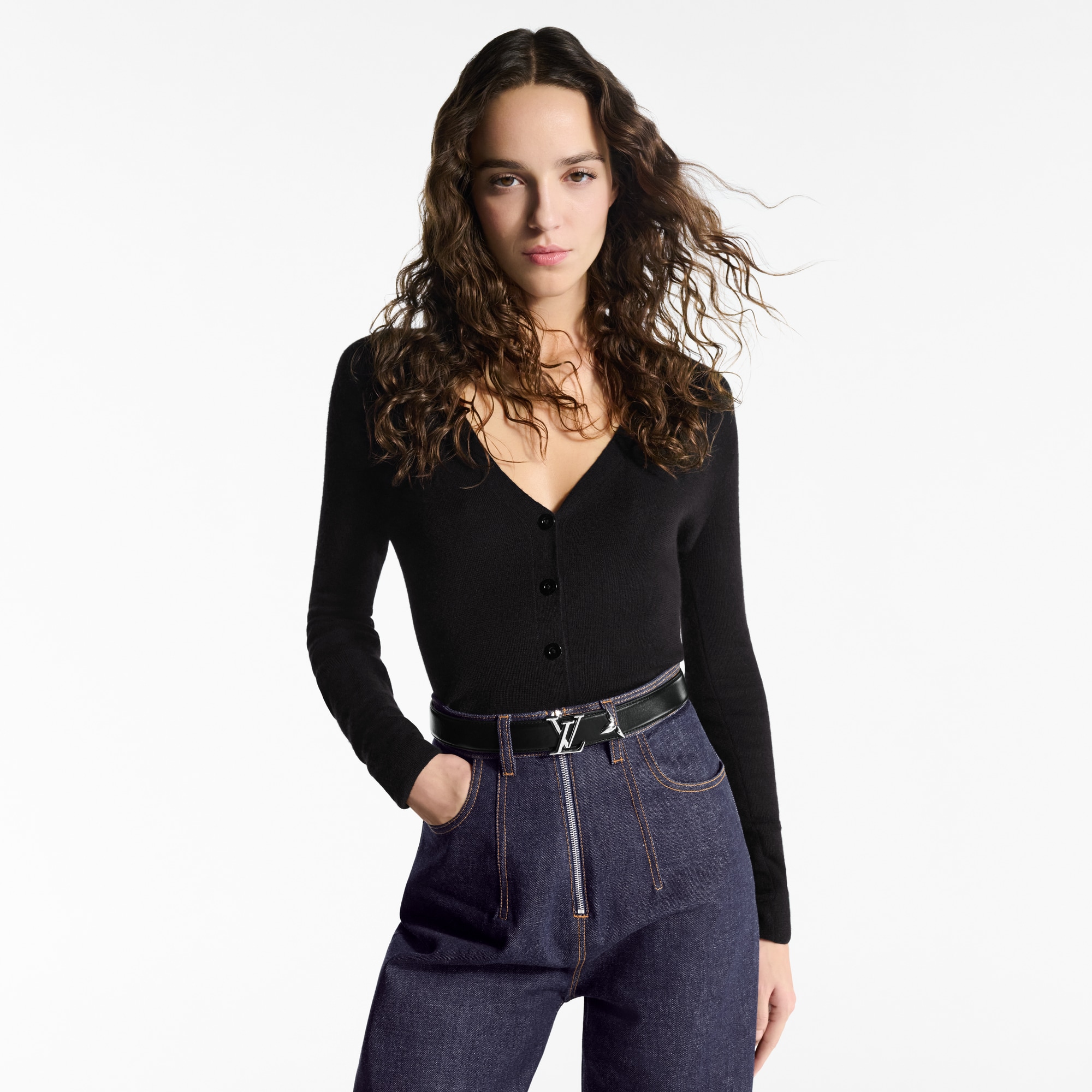 Monogram Acessórios Cintos Cinto Reversível Pretty LV 30 mm | Louis Vuitton ® (Zoom no Produto)