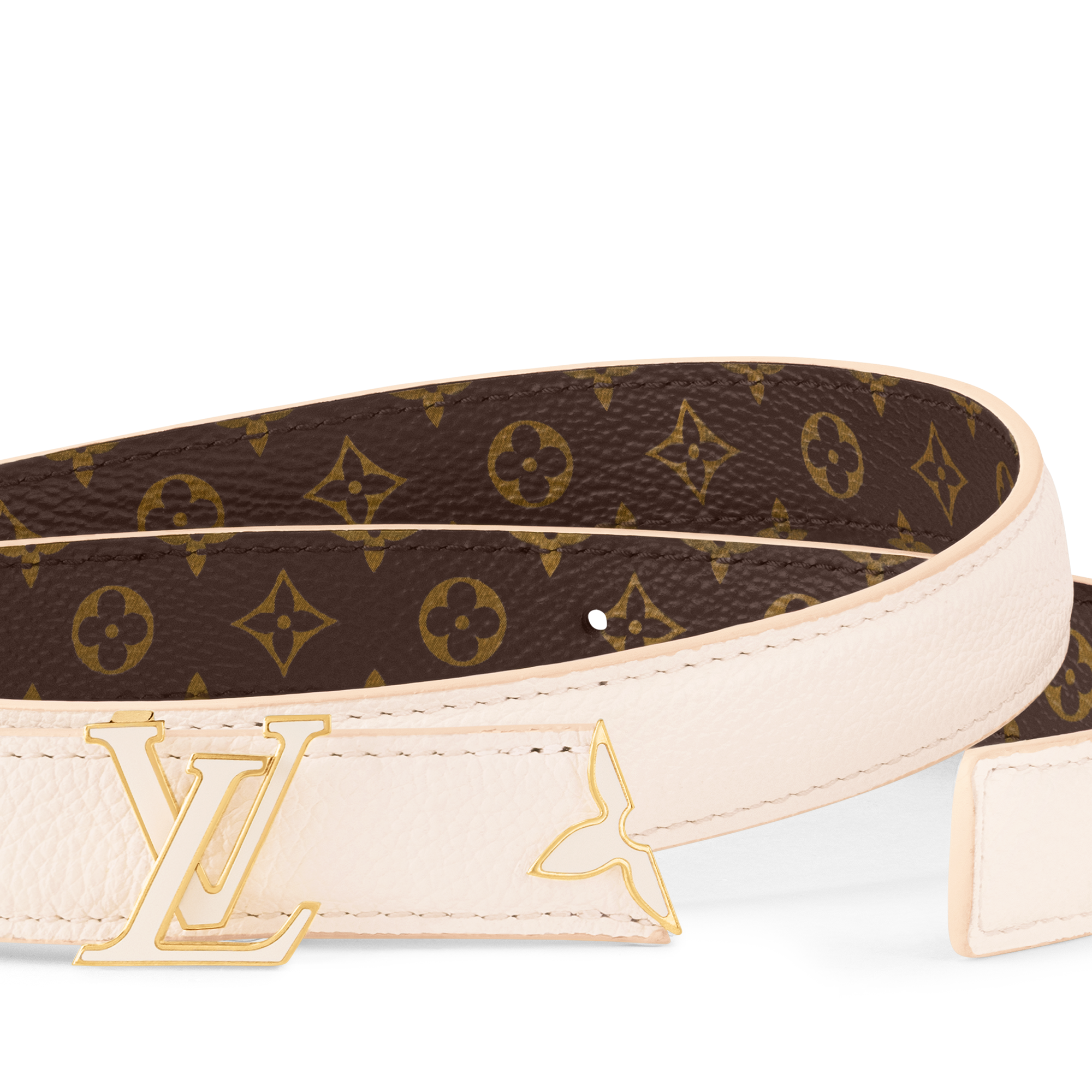 Monogram Acessórios Cintos Cinto Reversível Pretty LV Enamel 20 mm | Louis Vuitton ® (Zoom no Produto)