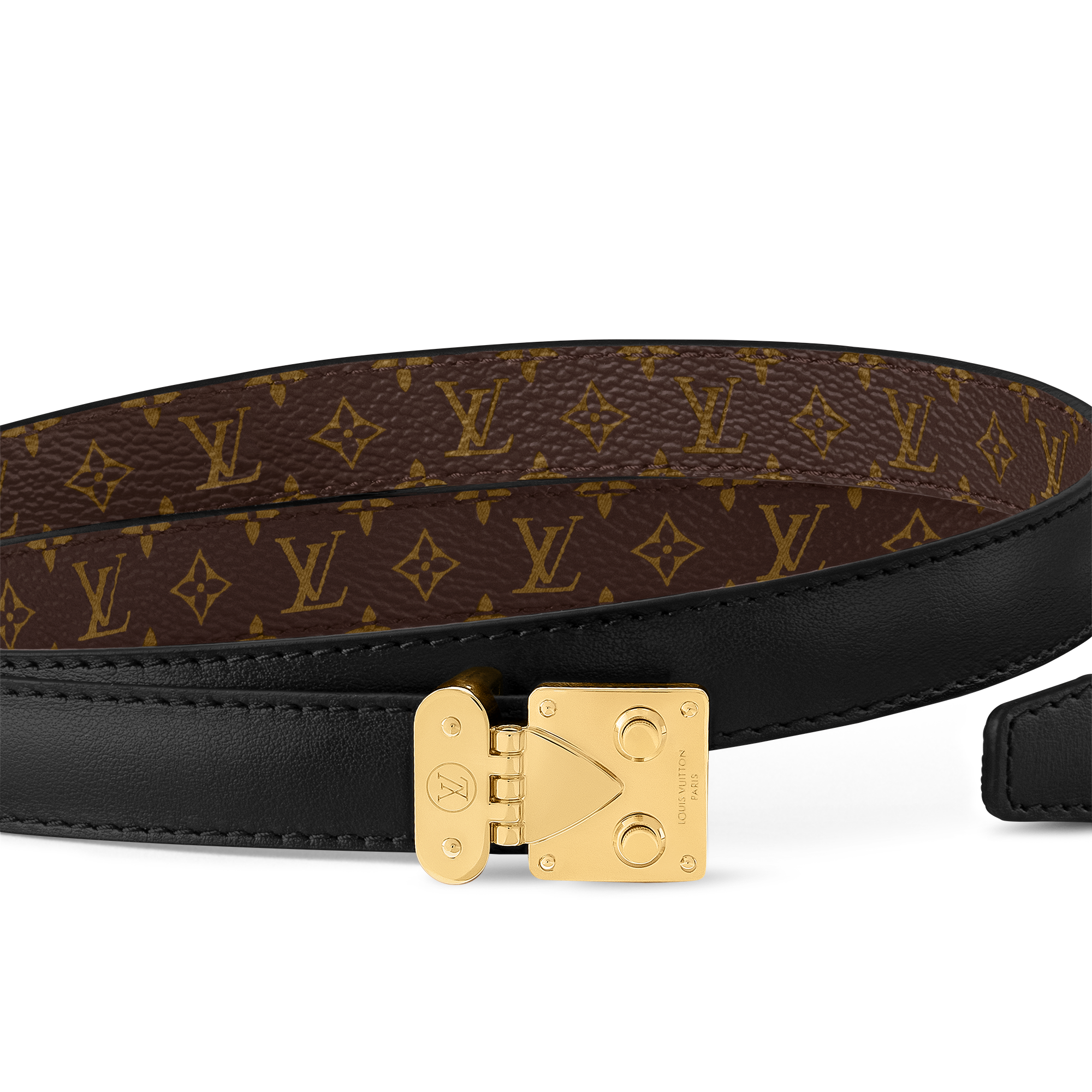  Acessórios Cintos Cinto Reversível S-Lock 18 mm | Louis Vuitton ® (Zoom no Produto)