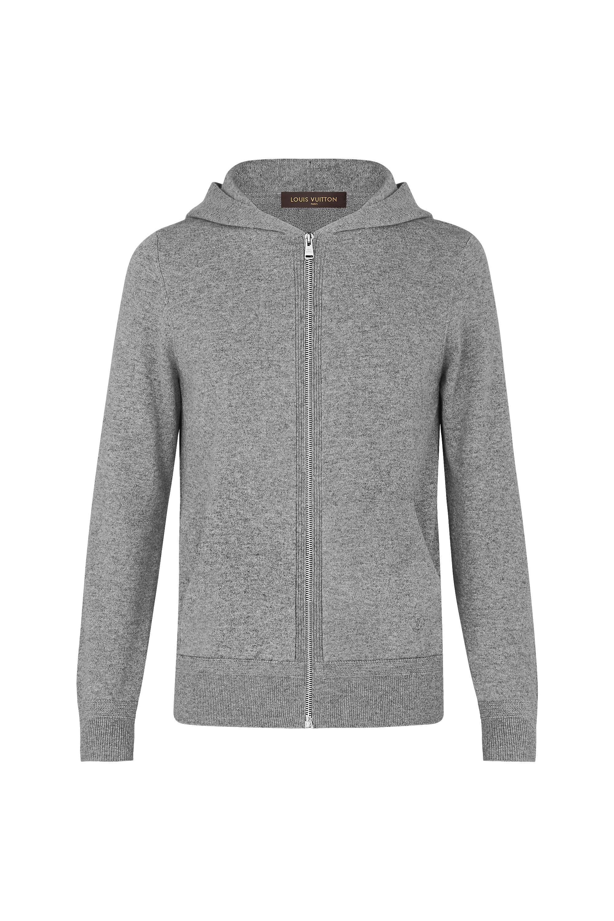 lv zip up moletom com capuz