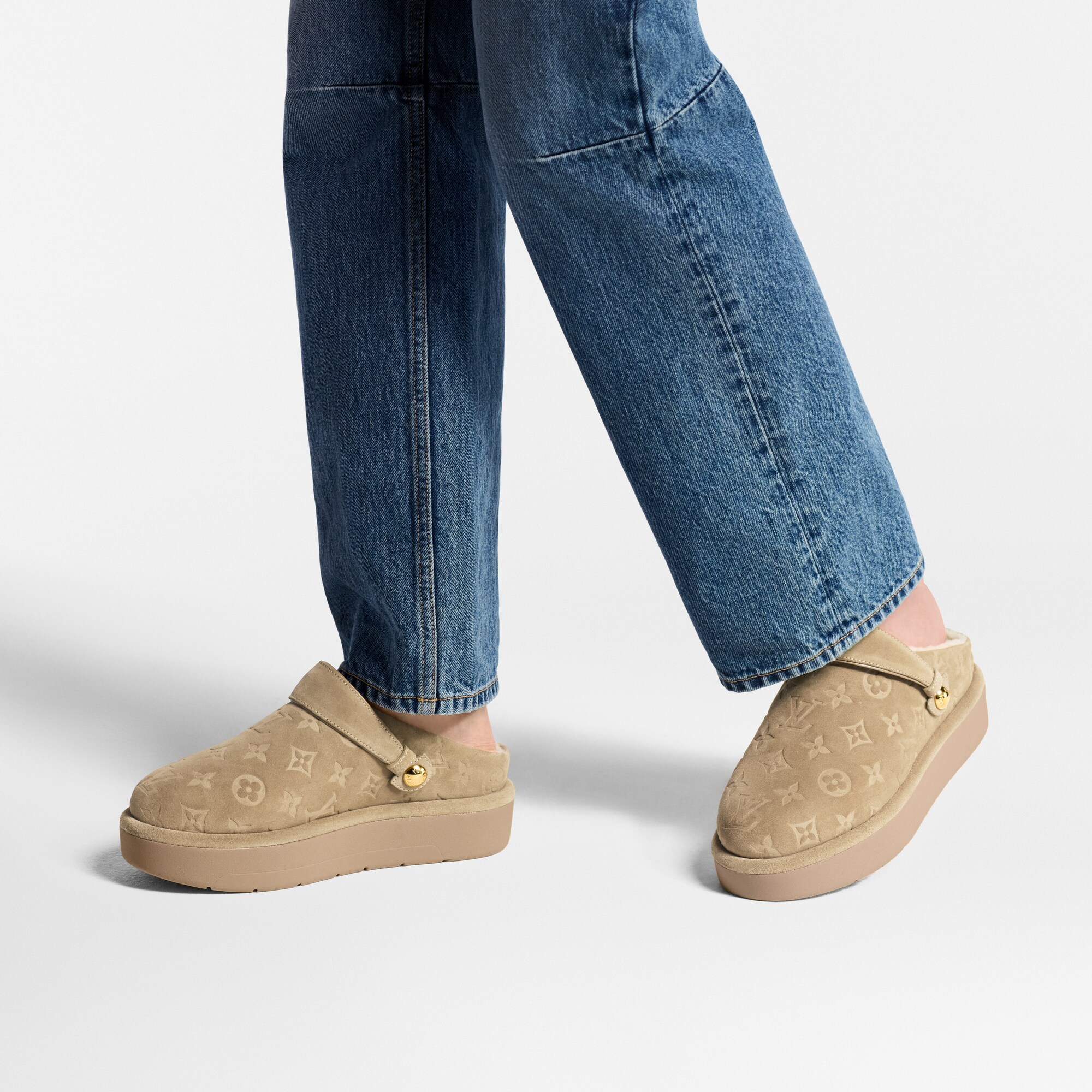  Discontinued Product Obs 16 Clog Plataforma Aspen | Louis Vuitton ® (Zoom no Produto)