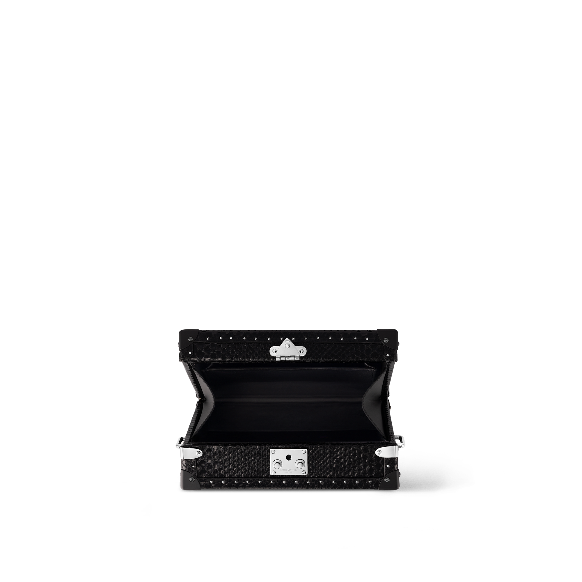 Python Baús Seleção da Temporada Clutch Box Píton | Louis Vuitton ® (Zoom no Produto)