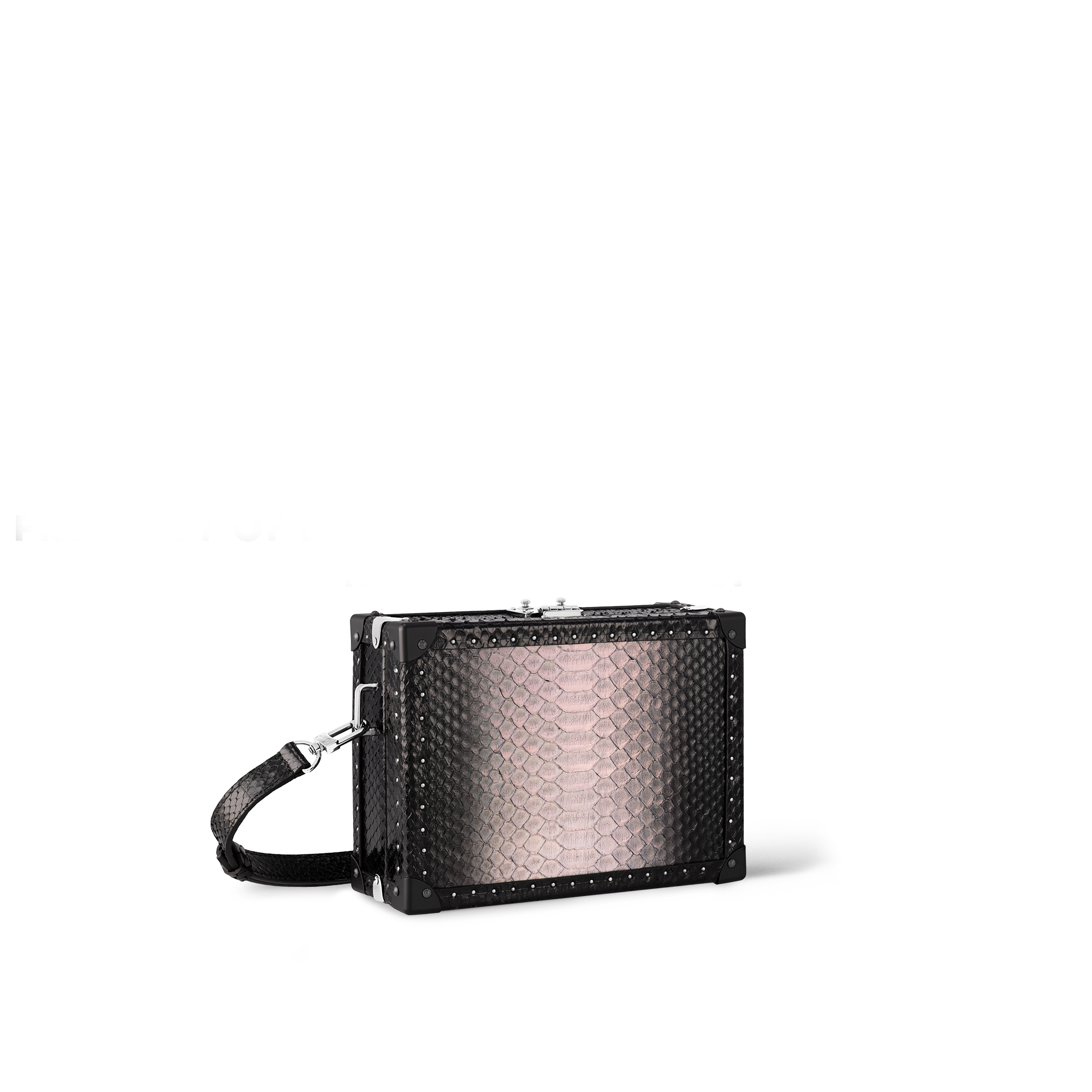 Python Baús Seleção da Temporada Clutch Box Píton | Louis Vuitton ® (Zoom no Produto)