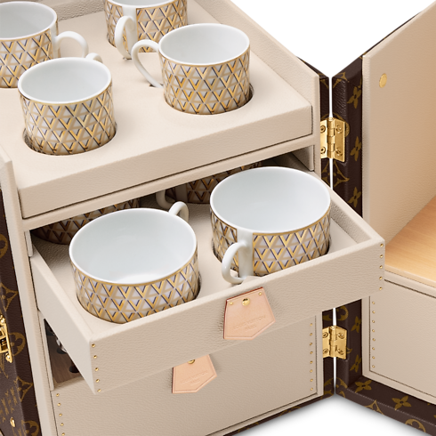 Monogram Baús e Caixas Caixas Rígidas Coffee Trunk | Louis Vuitton ® (Zoom no Produto)