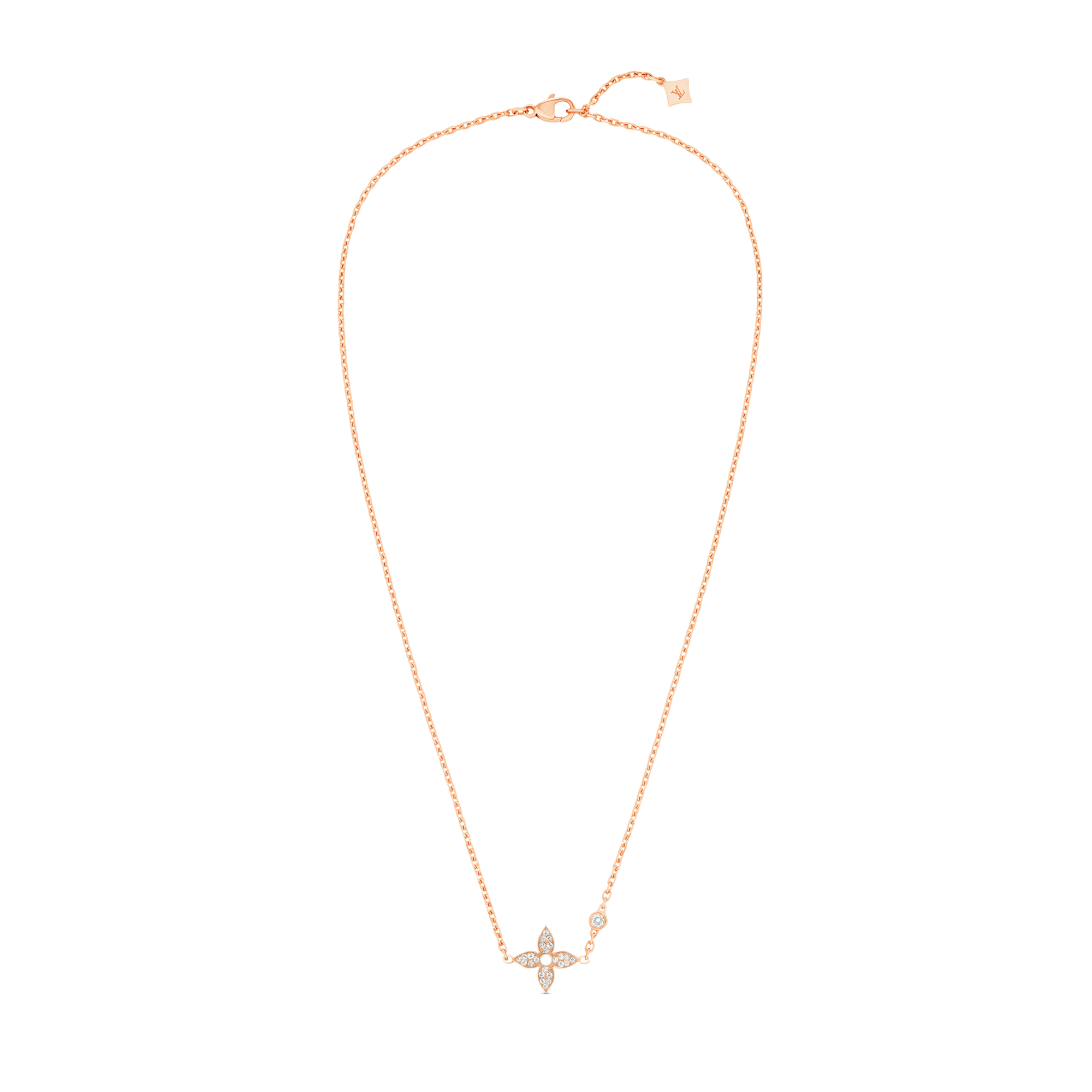  Categorias Colares e Pingentes Colar com Pingente Idylle Blossom em Ouro Rosa e Diamantes | Louis Vuitton ® (Zoom no Produto)