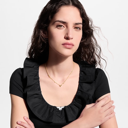 S00 Bijuterias Finas Colares Colar Essential V Cristais PM | Louis Vuitton ® (Zoom no Produto)