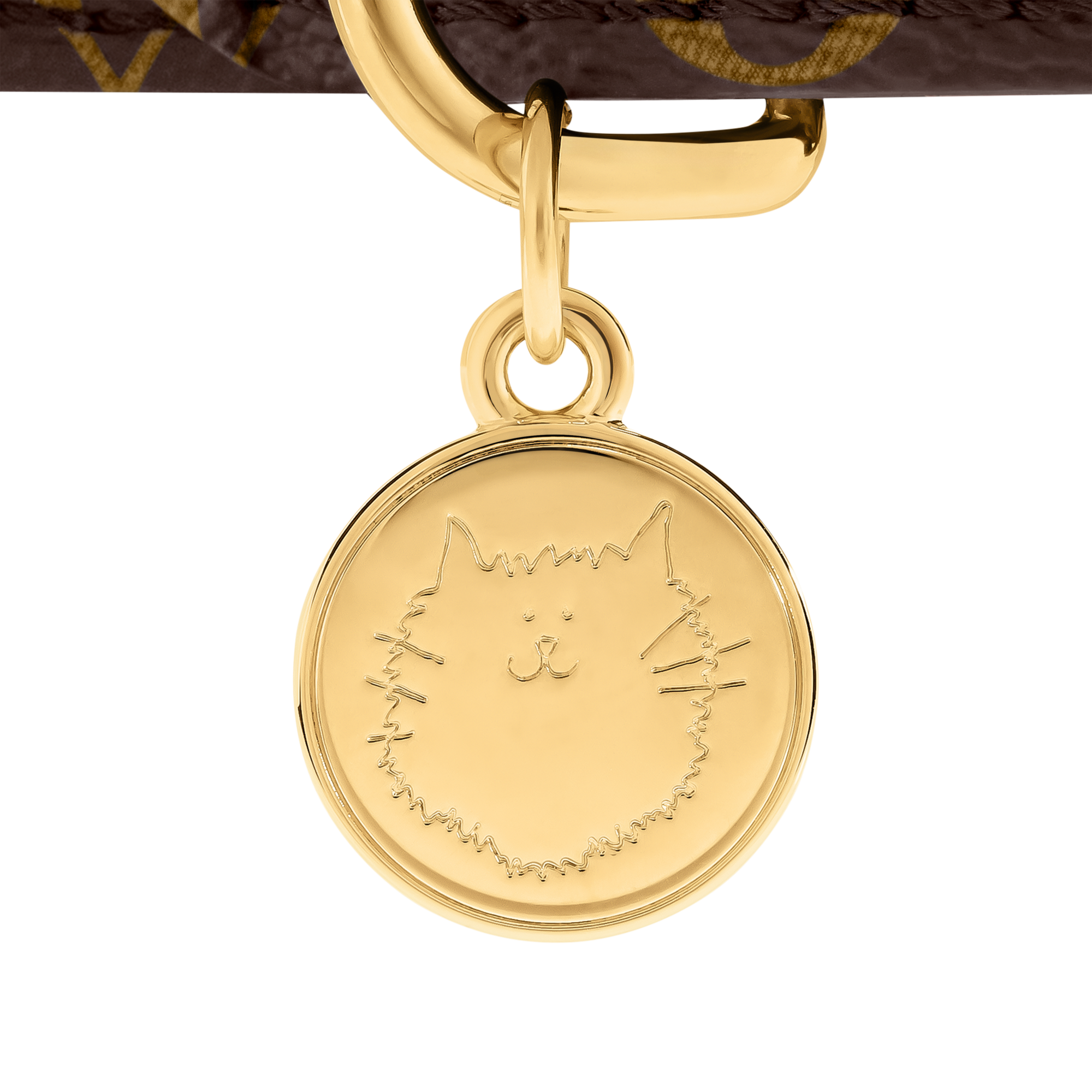 S00 Acessórios para Pets } Coleira de Gato PP | Louis Vuitton ® (Zoom no Produto)