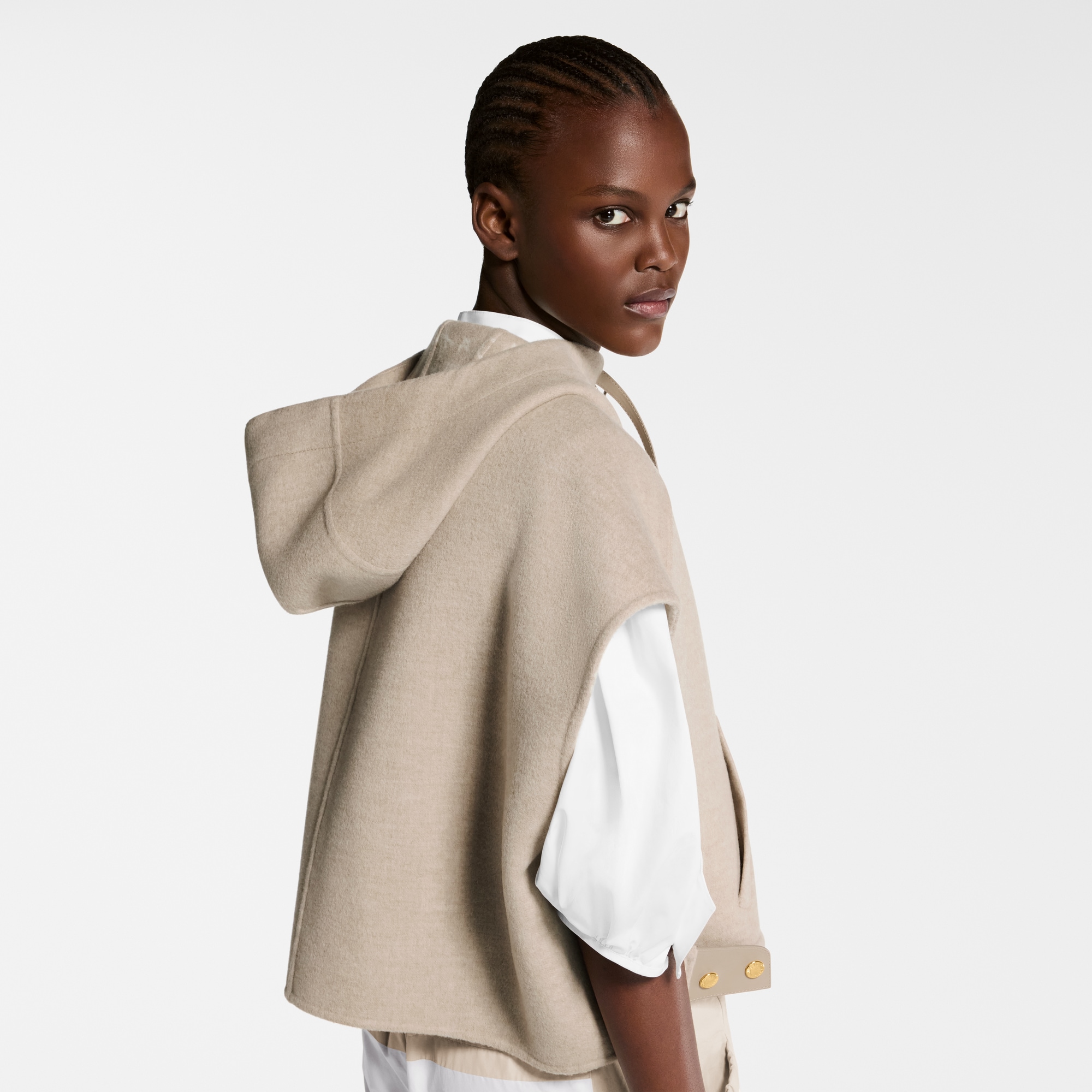  Ready-to-Wear Casacos e Jaquetas Colete Dupla Face | Louis Vuitton ® (Zoom no Produto)