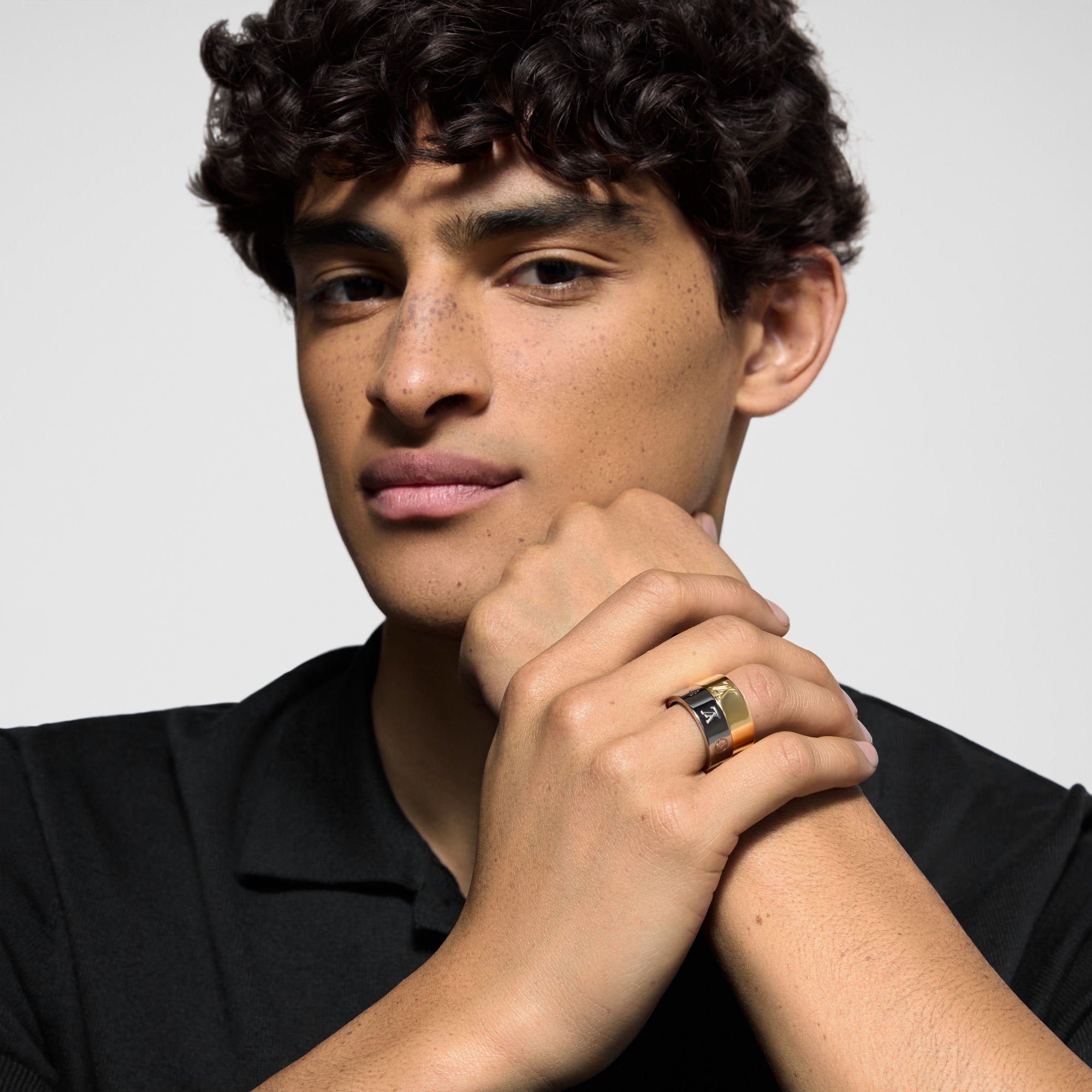 S00 Fashion Jewelry Bijuterias Finas Conjunto de 2 Anéis LV Instinct | Louis Vuitton ® (Zoom no Produto)