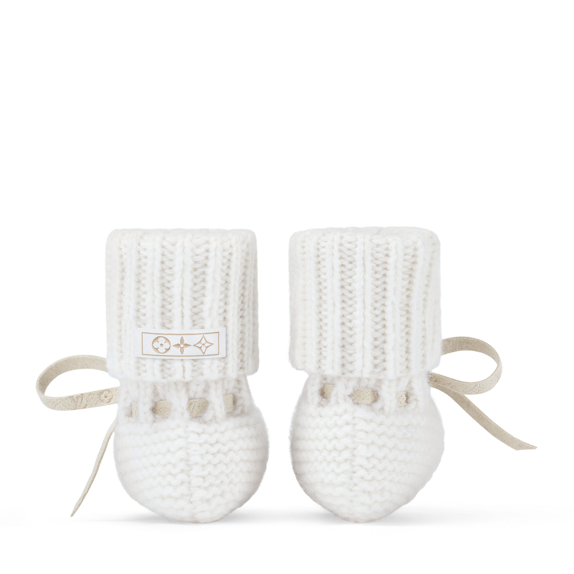 S00 Para Bebês Baby Collection Conjunto de 2 Sapatinhos de Tricô | Louis Vuitton ® (Zoom no Produto)