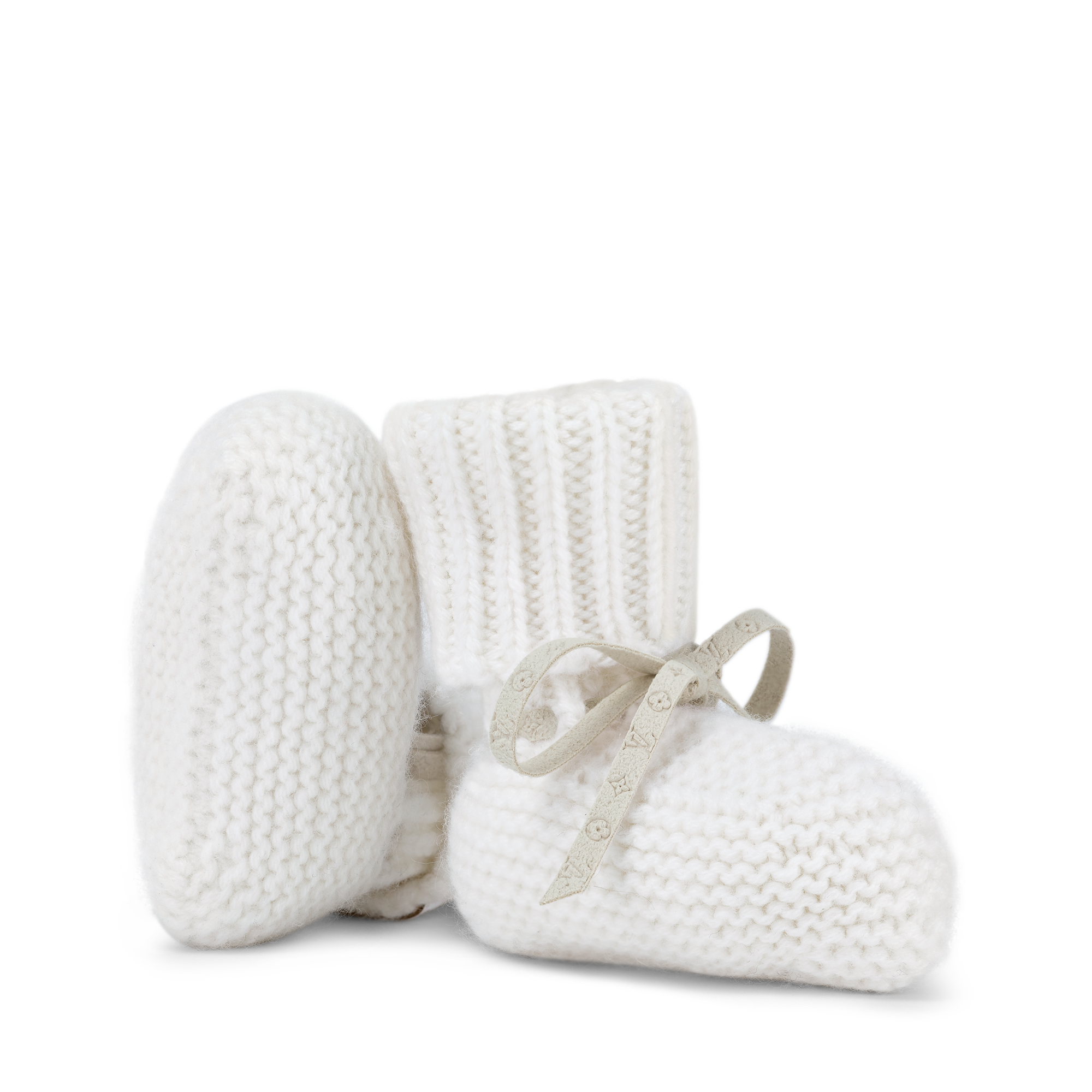 S00 Para Bebês Baby Collection Conjunto de 2 Sapatinhos de Tricô | Louis Vuitton ® (Zoom no Produto)
