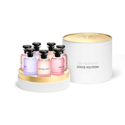 Todos os Perfumes } Conjunto de Miniaturas | Louis Vuitton ® (Zoom no Produto)