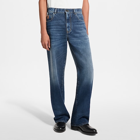 Ready-to-Wear Todas as Roupas Cotton Cashmere Jeans | Louis Vuitton ® (Zoom no Produto)
